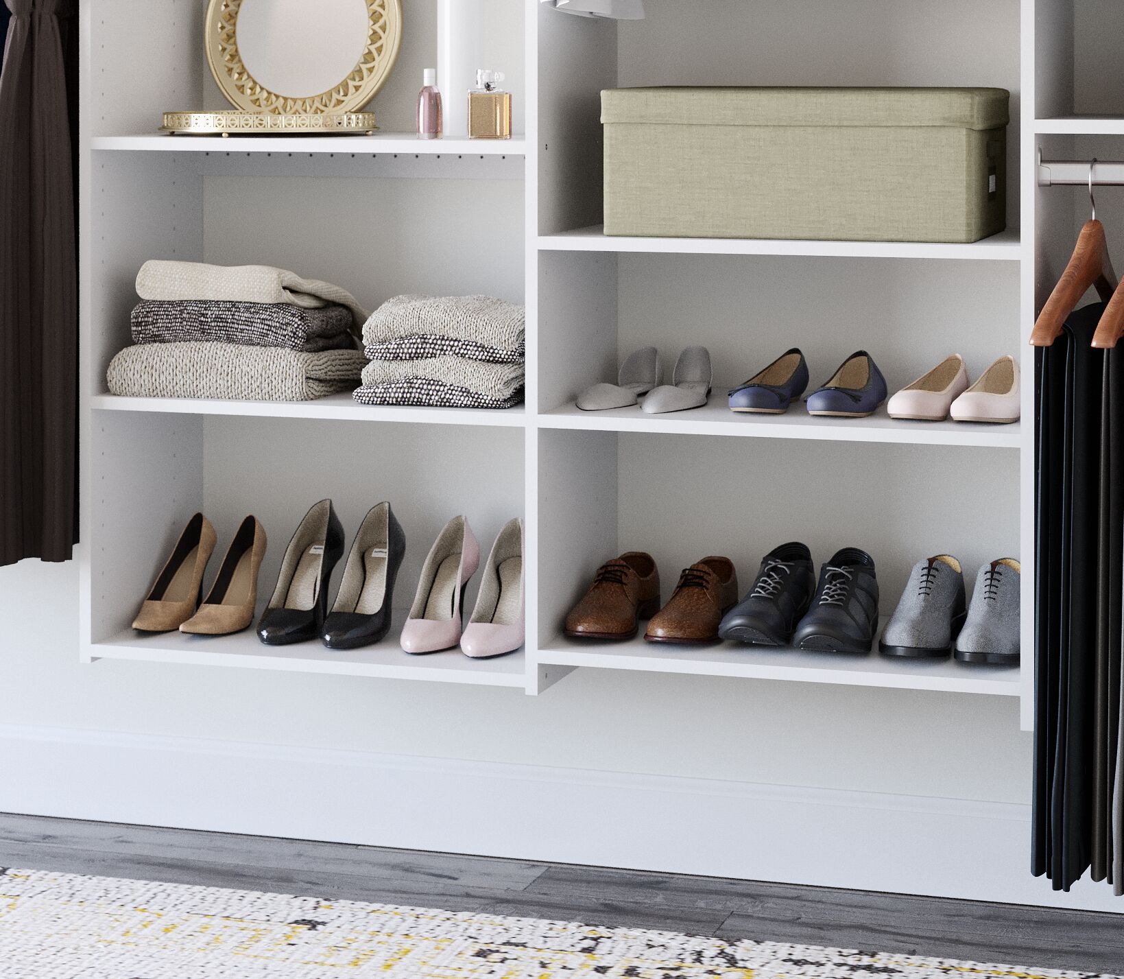 Easy Track PH156-WH Wood-Closet-Kits - View #6