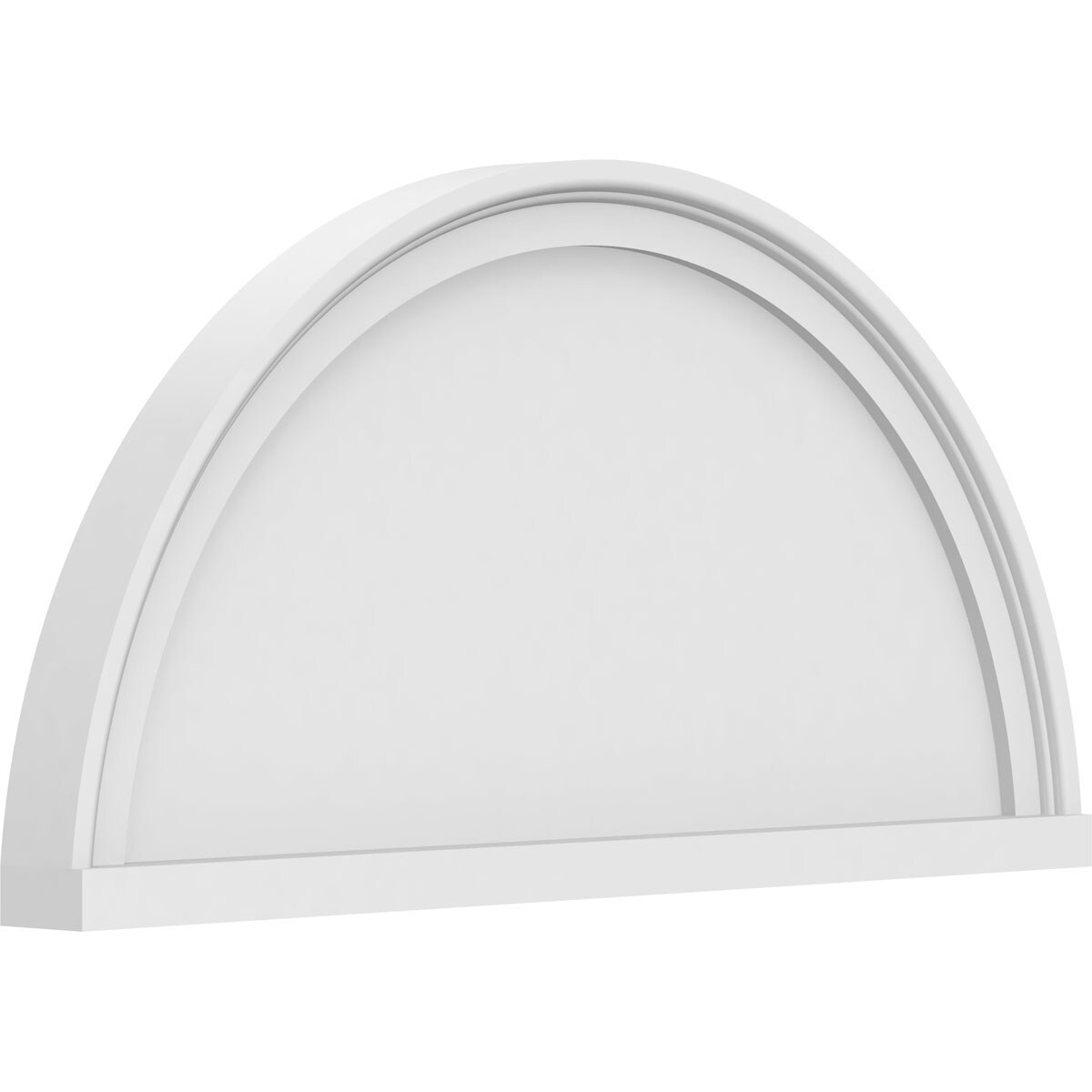 Ekena Millwork PEDPS026X130HRO00 26-in W x 13-in L PVC Pediment