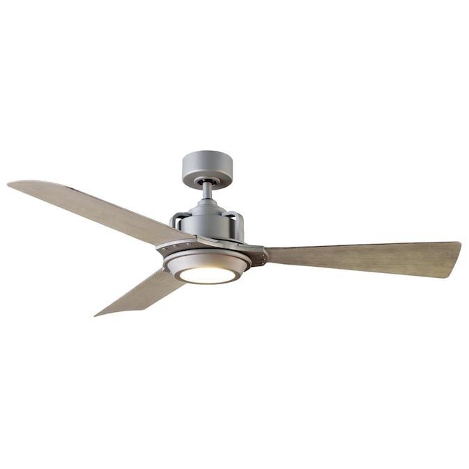 Led Indoor Outdoor Smart Ceiling Fan, Carrington 60 In Led Indoor Outdoor White Ceiling Fan With Light Kit