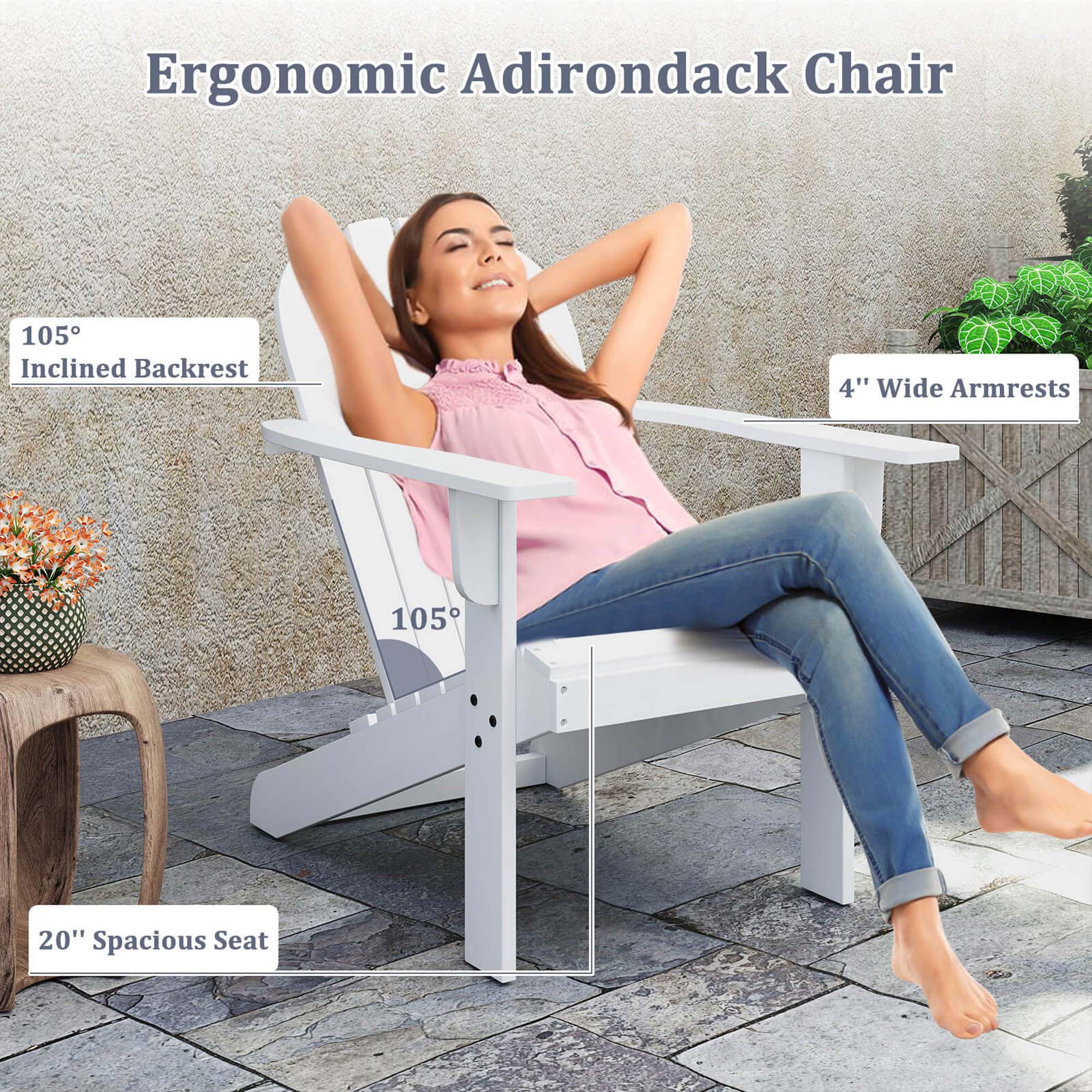 Costway HCST04349 Patio-Chairs - View #4