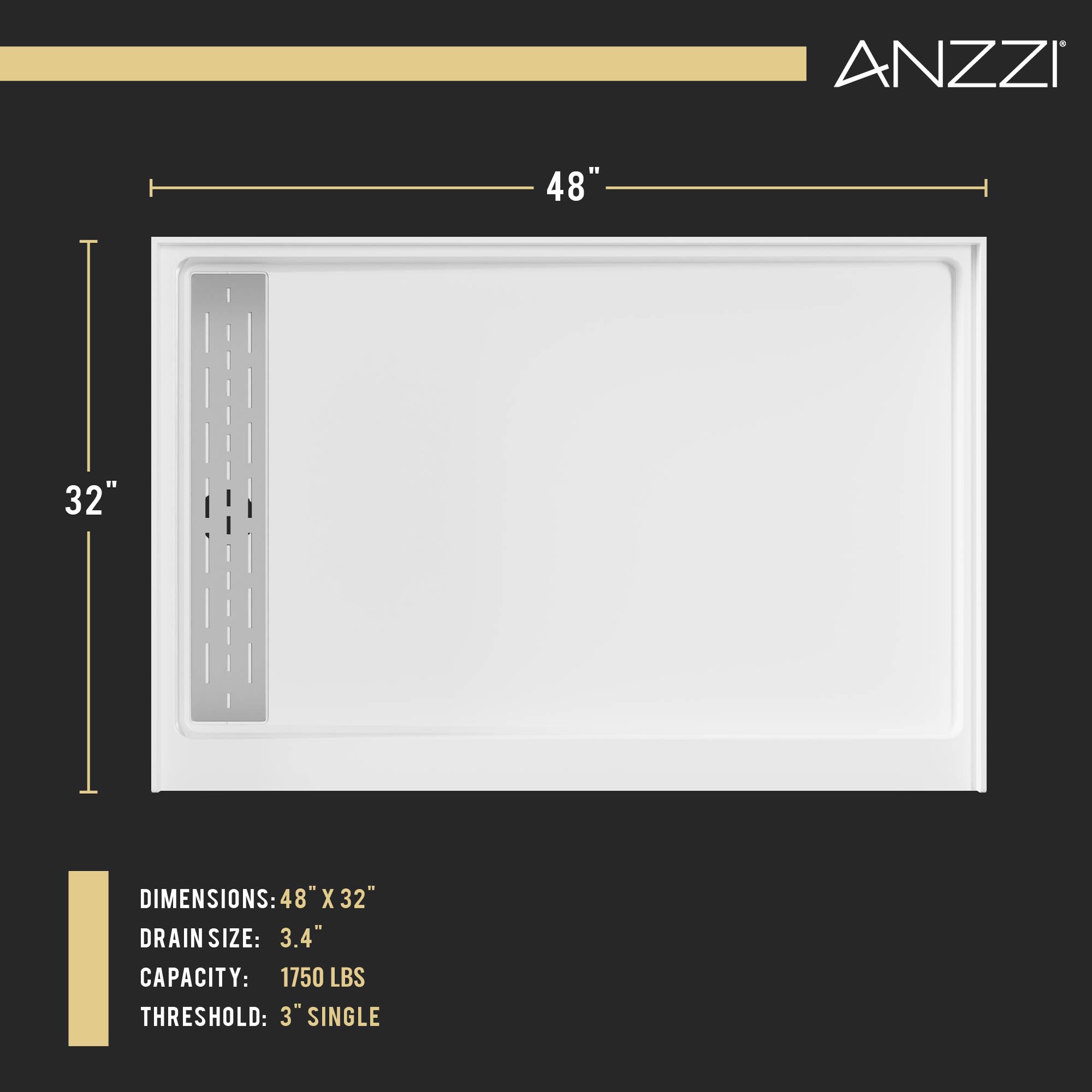 ANZZI SB-AZ103L Shower-Floors - View #7