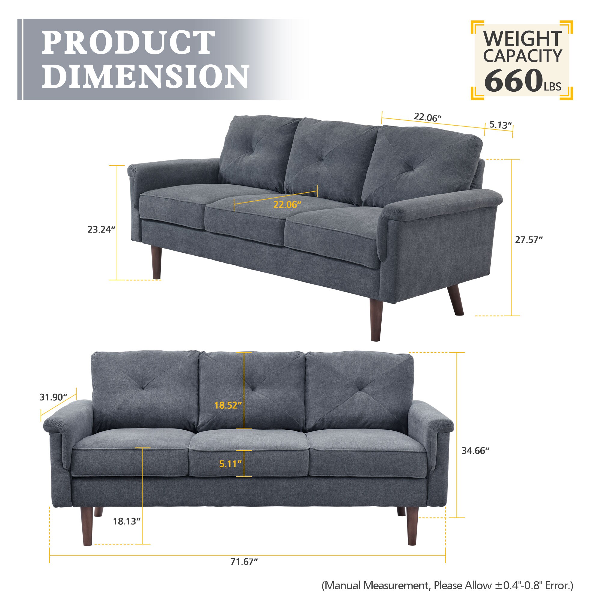 weaxty HMBNOP500 Sofas-Loveseats - View #7