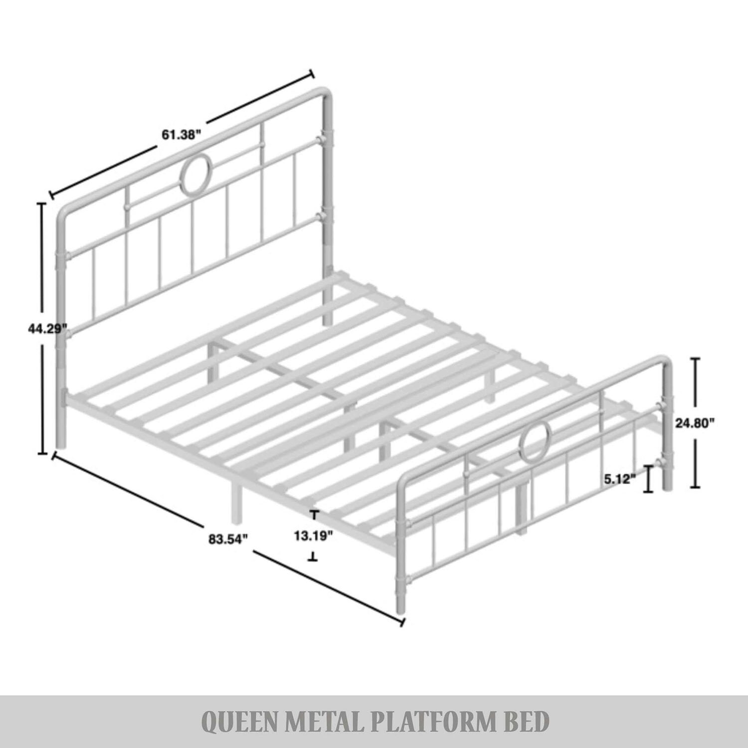 CasePiece CMB016QPL-WT-MT beds - View #7
