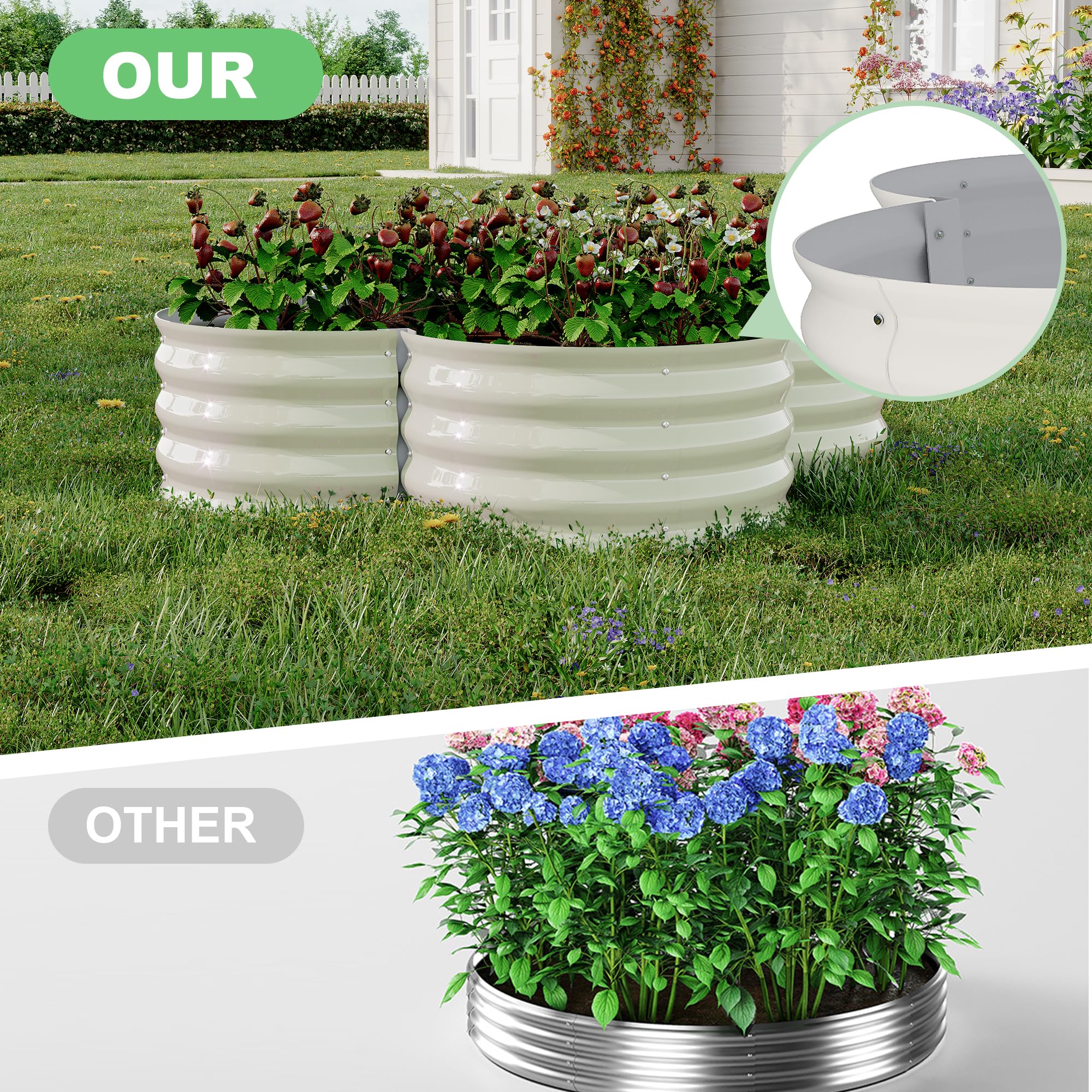 IdealHouse C1088WLZL4PP5 Raised-Garden-Beds - View #5