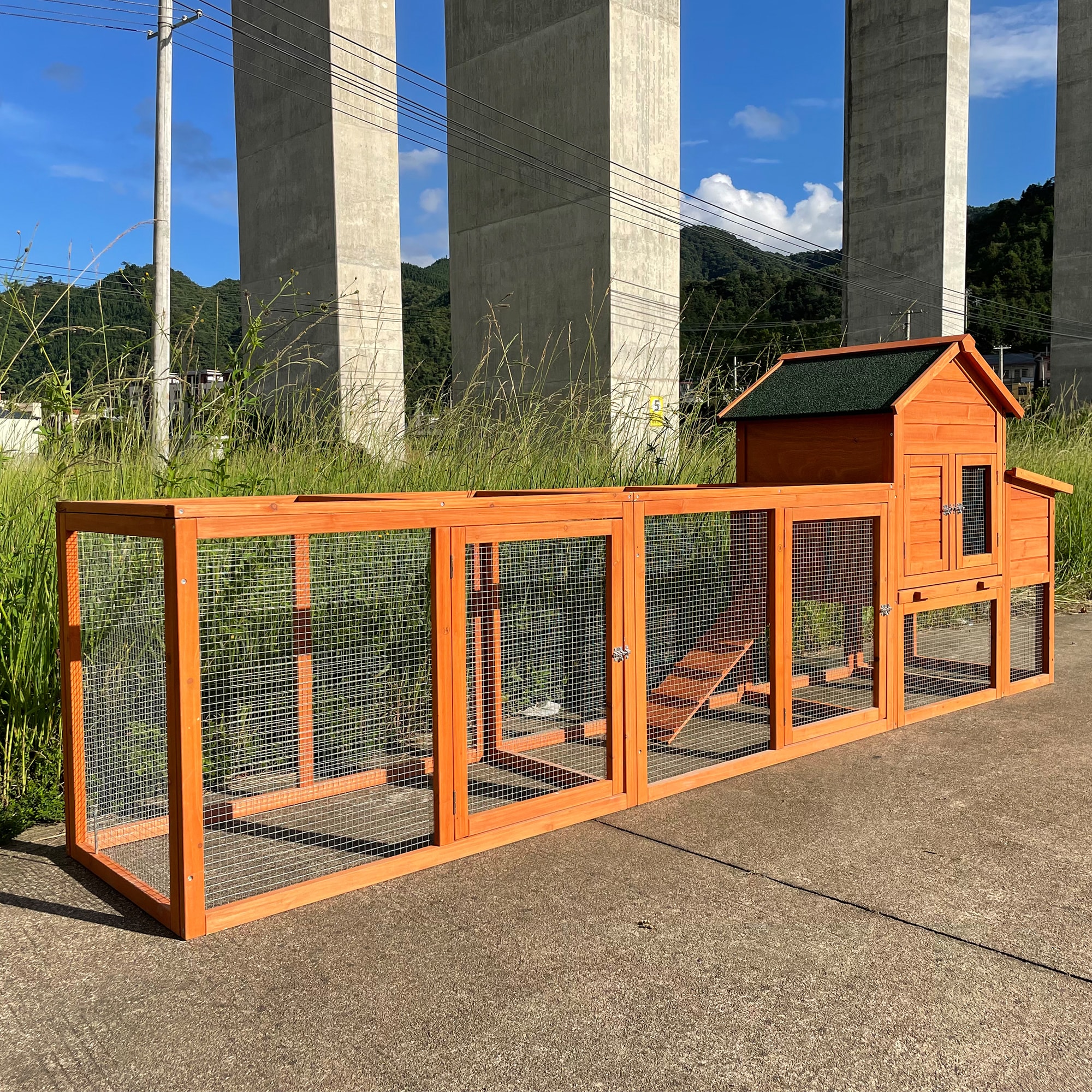 Gaierptone CRX3KY7PKAJ Chicken-Coops-Rabbit-Hutches - View #3