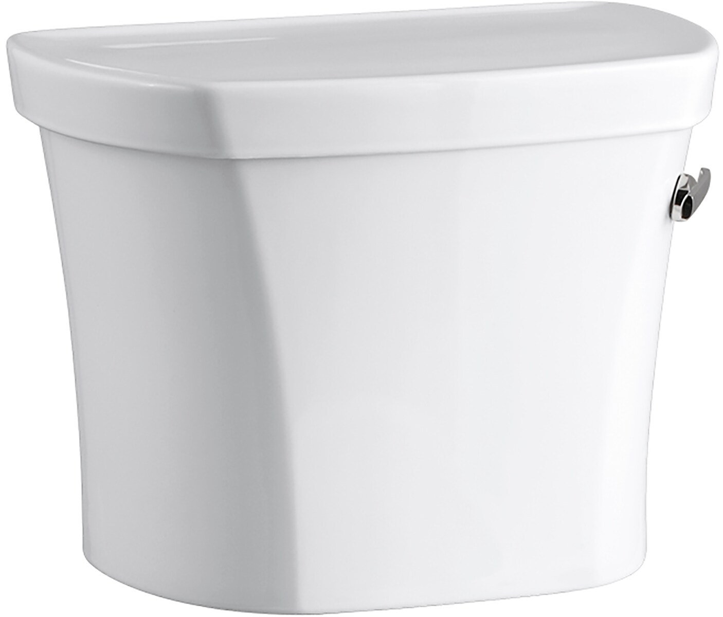 KOHLER Wellworth White 1.28-GPF Single-Flush High Efficiency Toilet ...