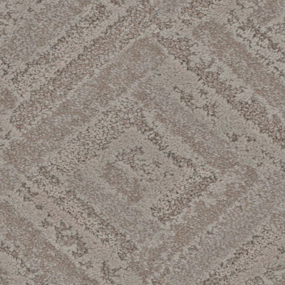 STAINMASTER PetProtect S9245-837-1200-MO Crystal Coast Emerald Isle Gray 45-oz sq yard Nylon Textured Indoor Carpet