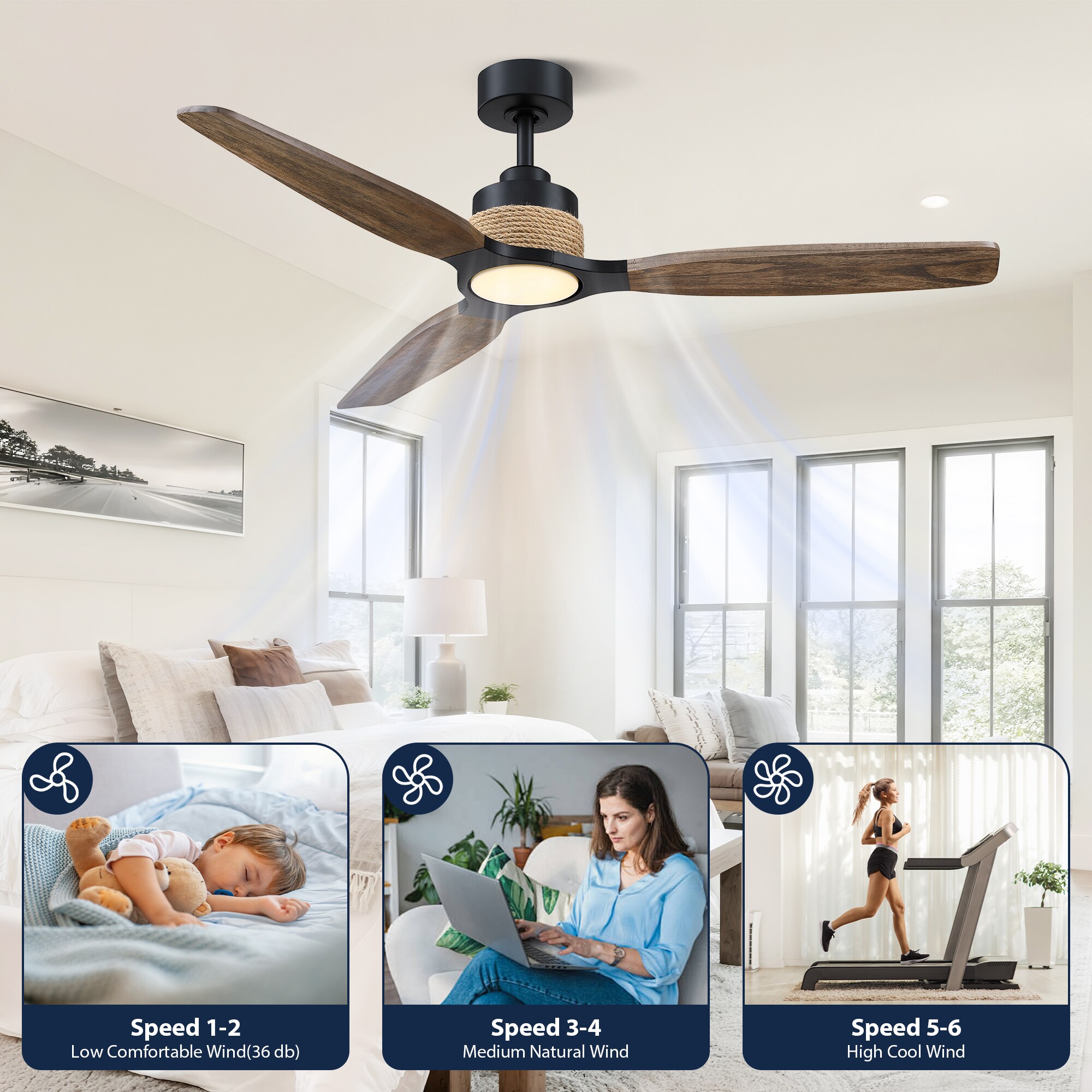 Parrot Uncle F6015 Ceiling-Fans - View #8