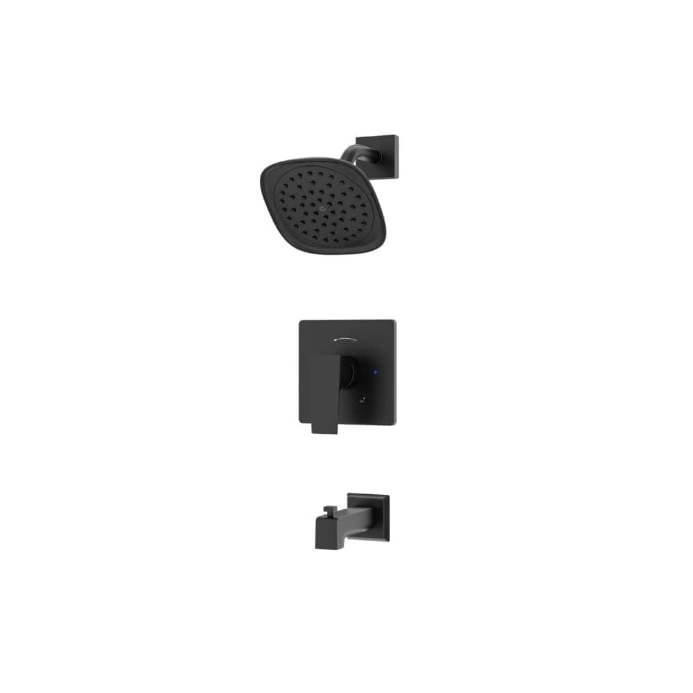 Symmons  4992TRM Verity Tub and Shower Trim Package with 2 GPM Single Function Shower Head
