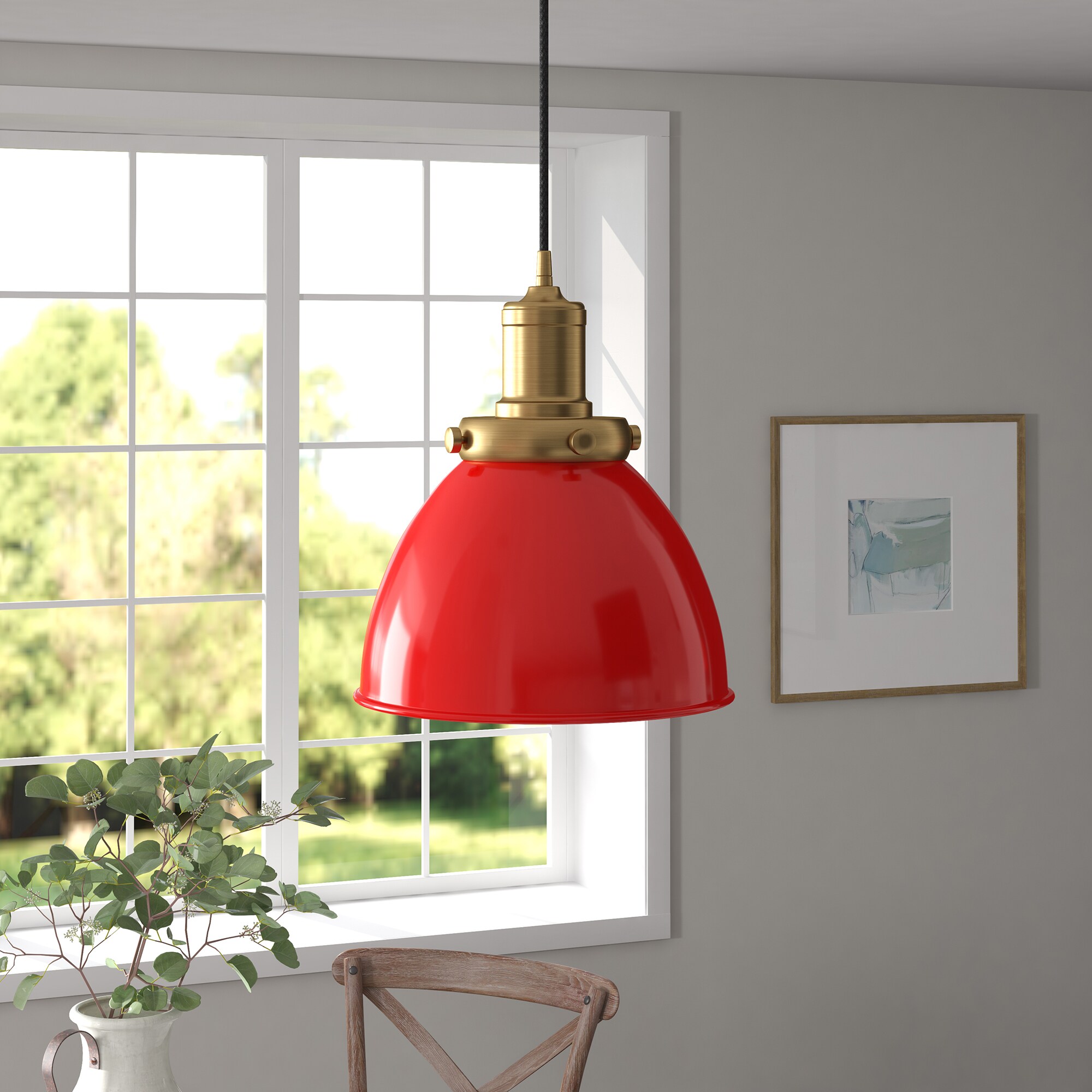 Red Pendant Lighting at Lowes