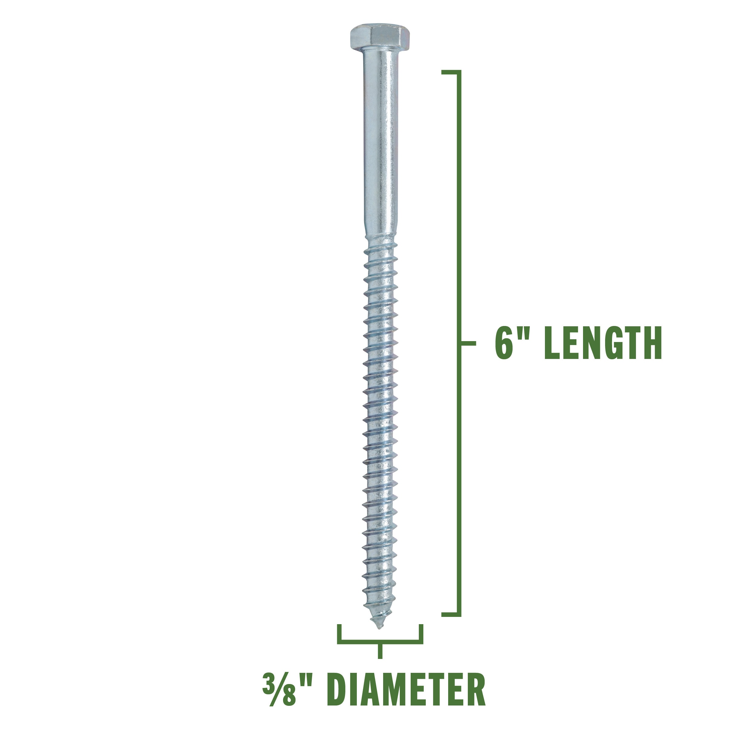 Hillman 230106 Lag-Screws - View #2