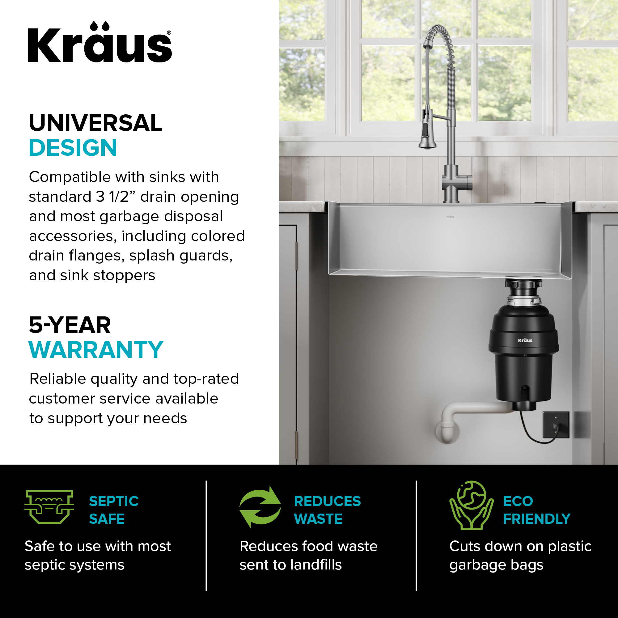 Kraus Standart Pro Undermount 30-in x 19-in Stainless Steel Single Bowl  Kitchen Sink in the Kitchen Sinks department at