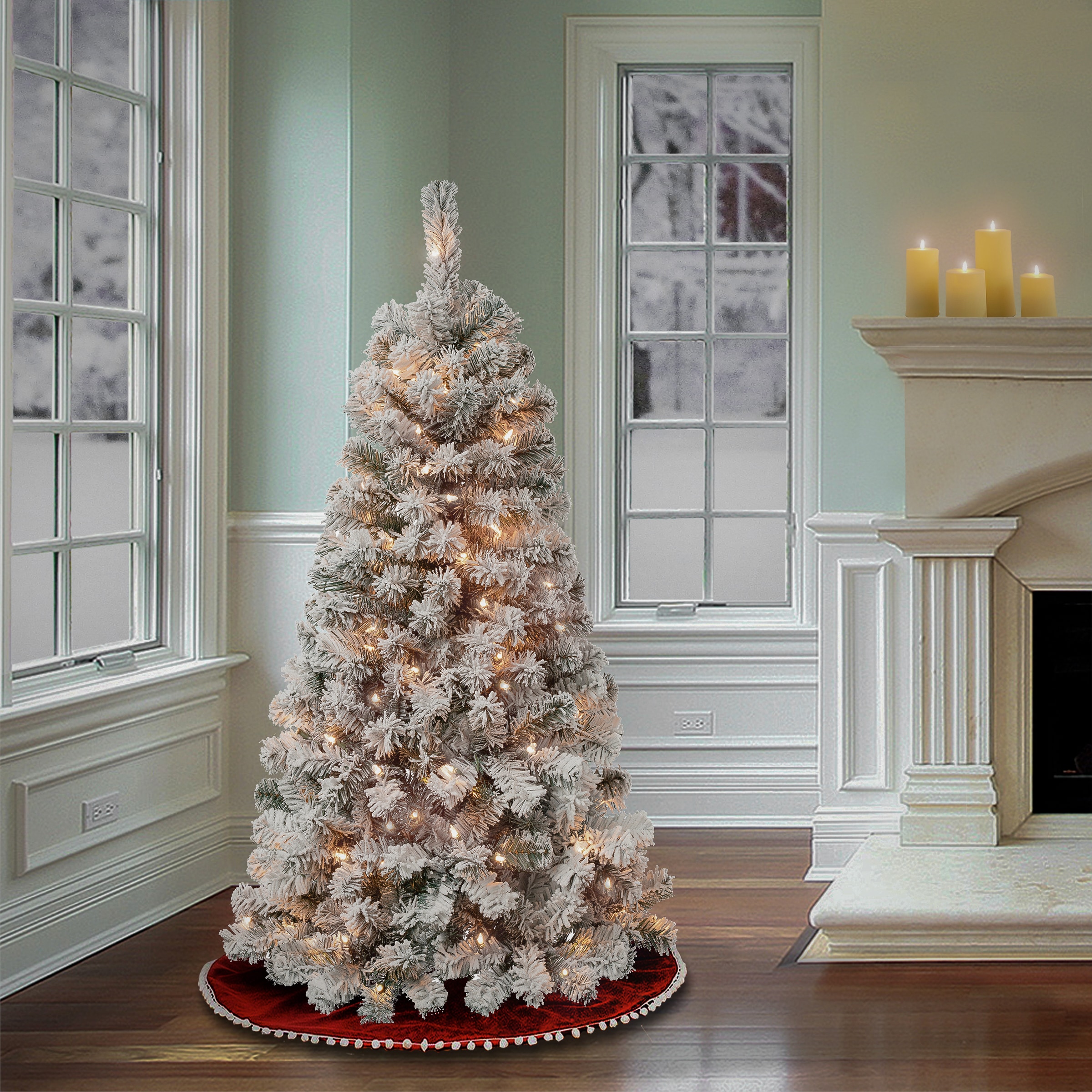 National Tree Company AC100-300-45F Artificial-Christmas-Trees - View #2