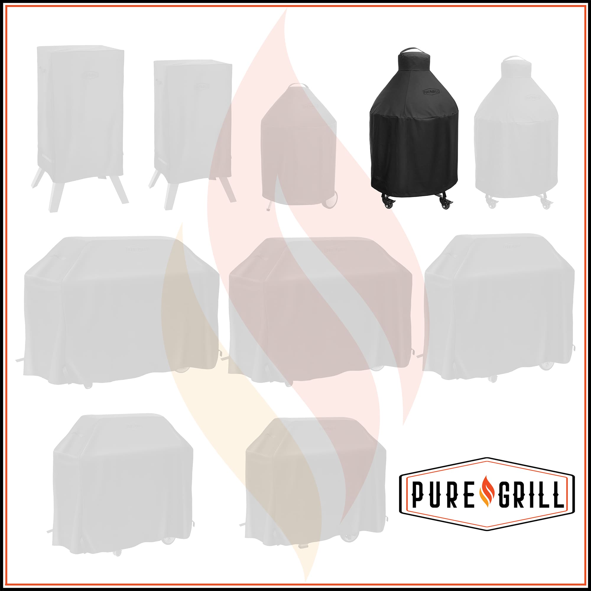 Pure Grill BBQ-COV-3545 Grill-Covers - View #7
