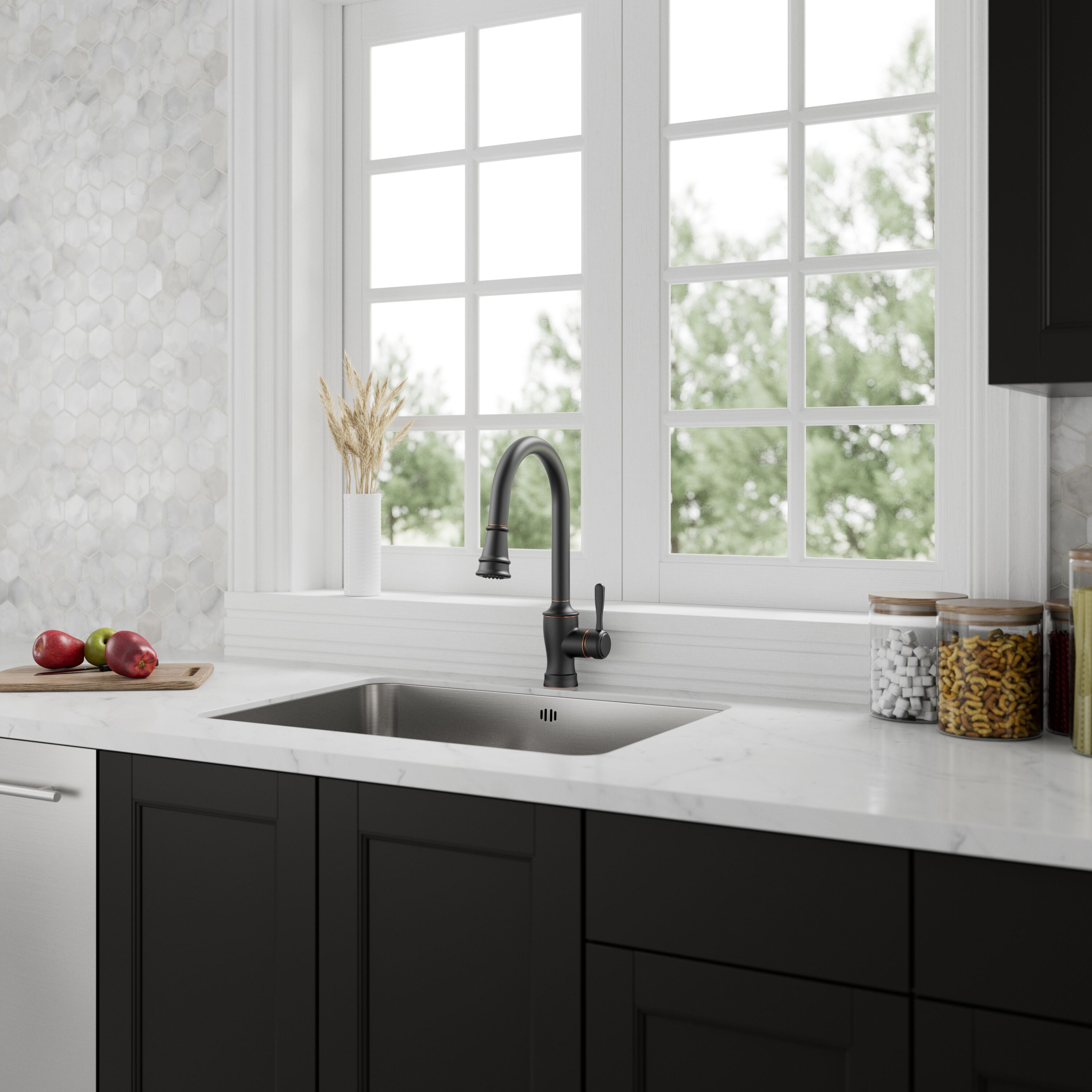allen + roth FP4AF296OB Kitchen-Faucets - View #8