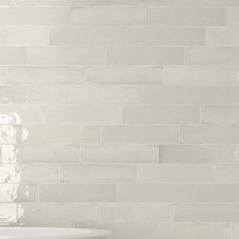 The Tile Life TONDI0312PO-N Waverly Porcelain/Cream 3-in x 12-in Polished Ceramic Subway Wall Tile (5.85-sq. ft/ Carton)