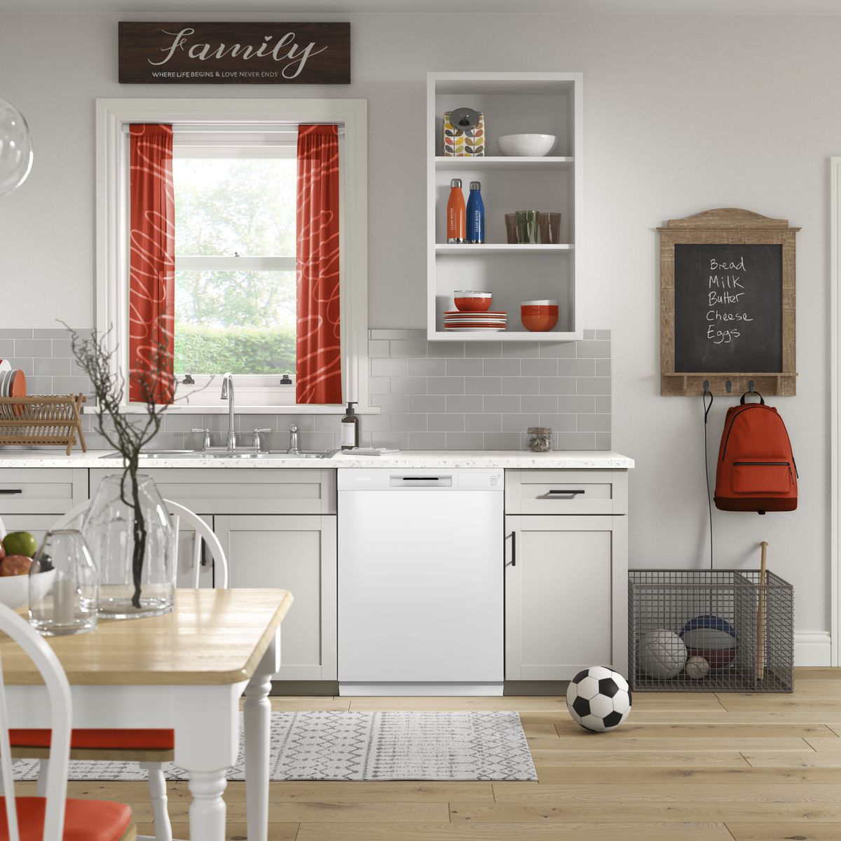 Hotpoint HDF310PGRWW Builtin-Dish - View #14