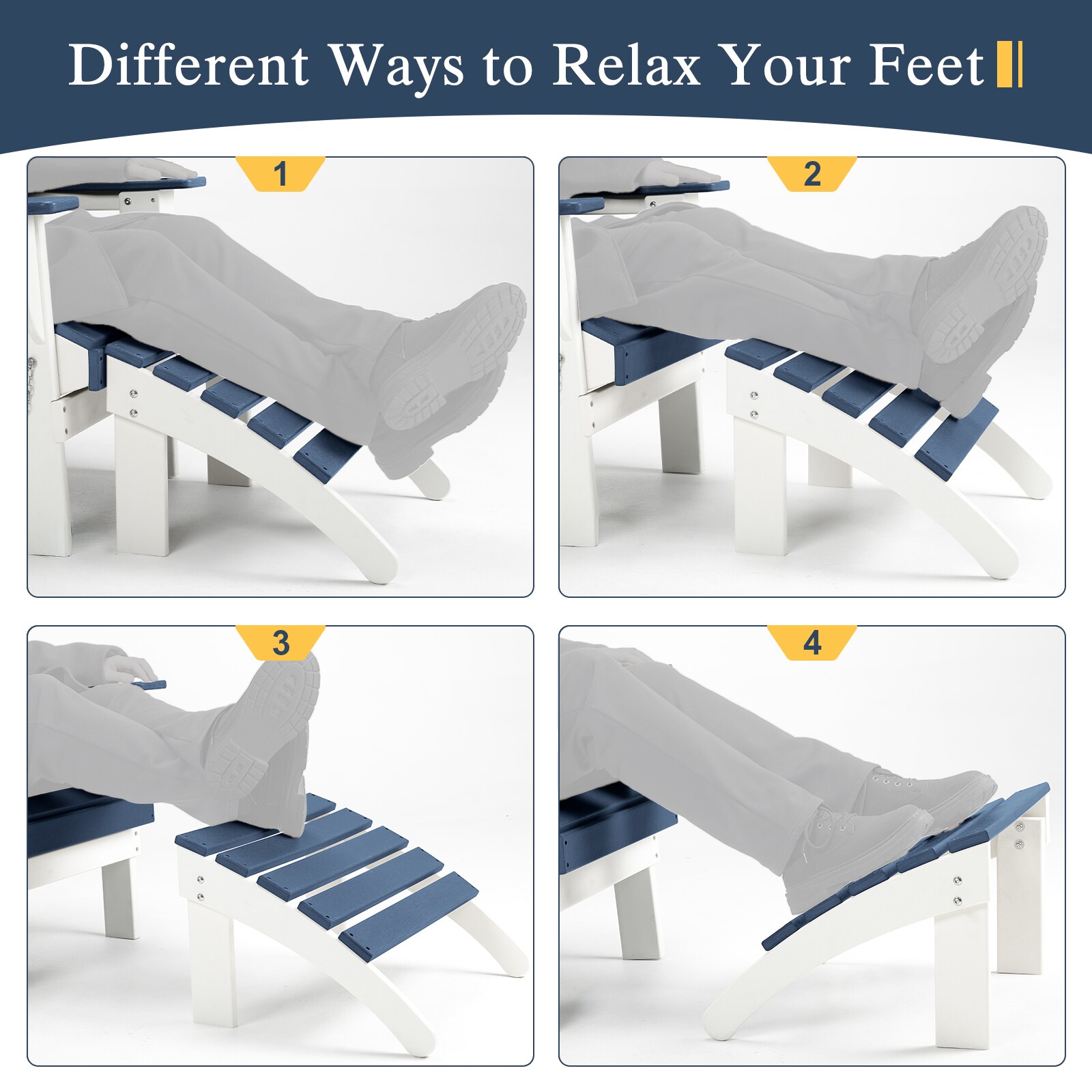 Aoodor A163-PNEWE Stools-Ottomans - View #7