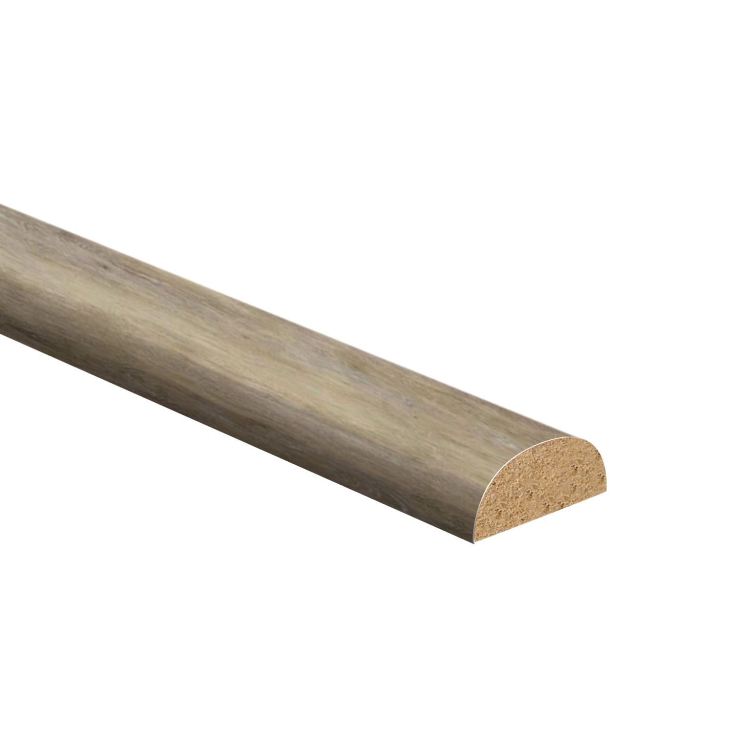 Zamma 209087164 Cap-A-Tread Stair Renewal System 18-in x 1.7-in x 1-in Ash Brown Oak Vinyl Bullnose Stair Tread