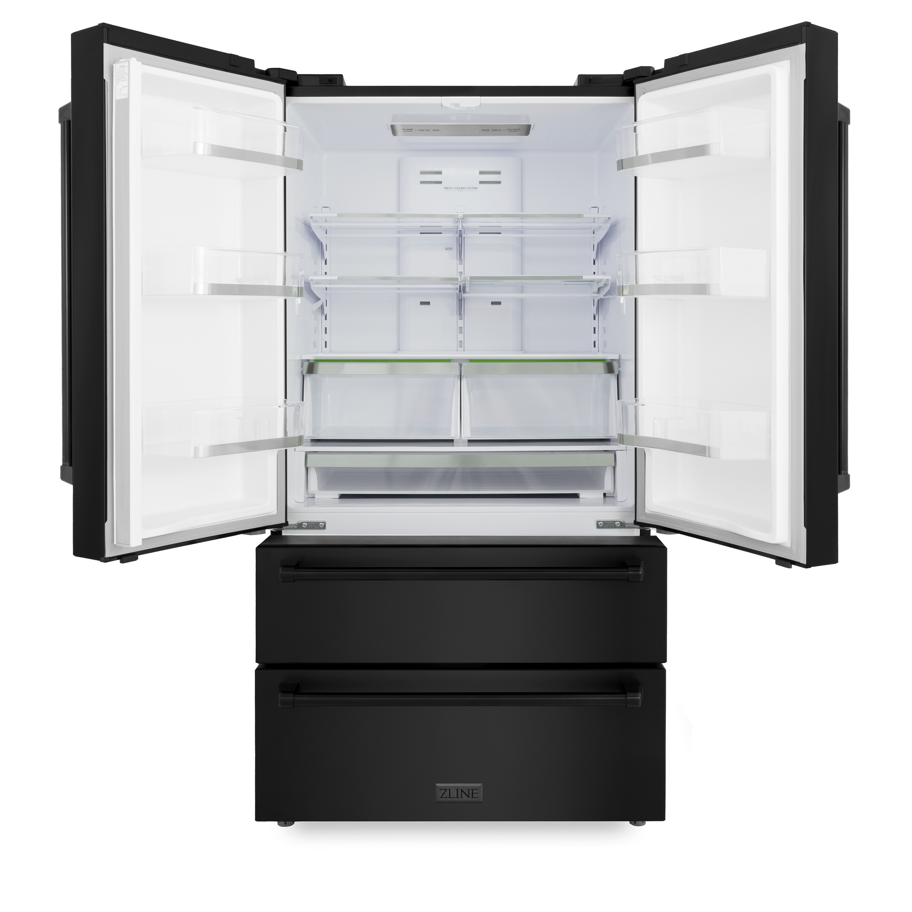 ZLINE KITCHEN & BATH RFM-36-BS French-Door-Refrigerators - View #2