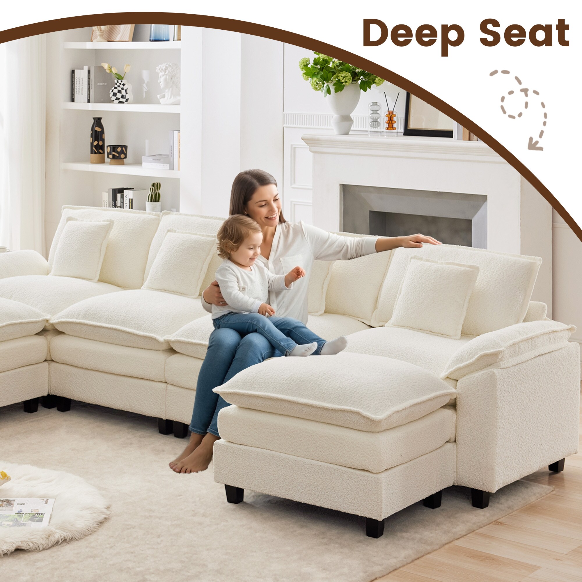 VOUA SAF-RMLC-BE Sofas-Loveseats - View #7