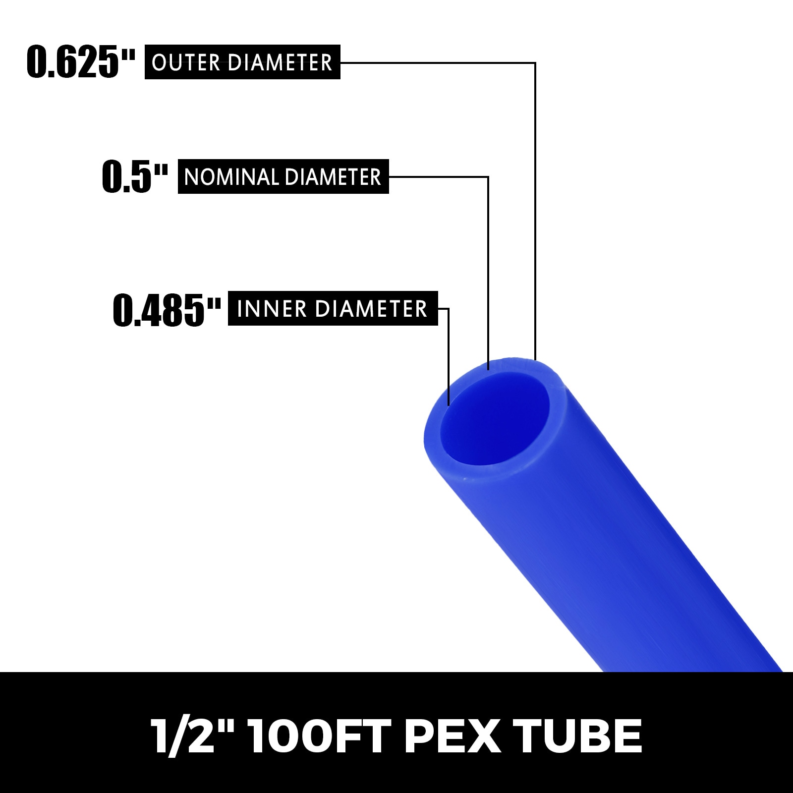 VEVOR 2X100FTPEXG000001V0 Pex-Crimp-Fittings - View #10