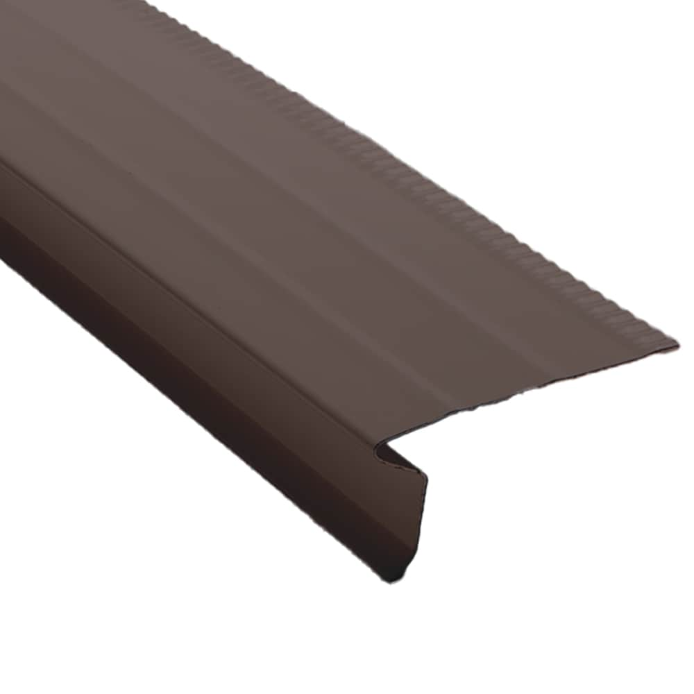 Amerimax Drip Edge 6-in X 10-ft Black Aluminum Drip Edge In, 53% OFF