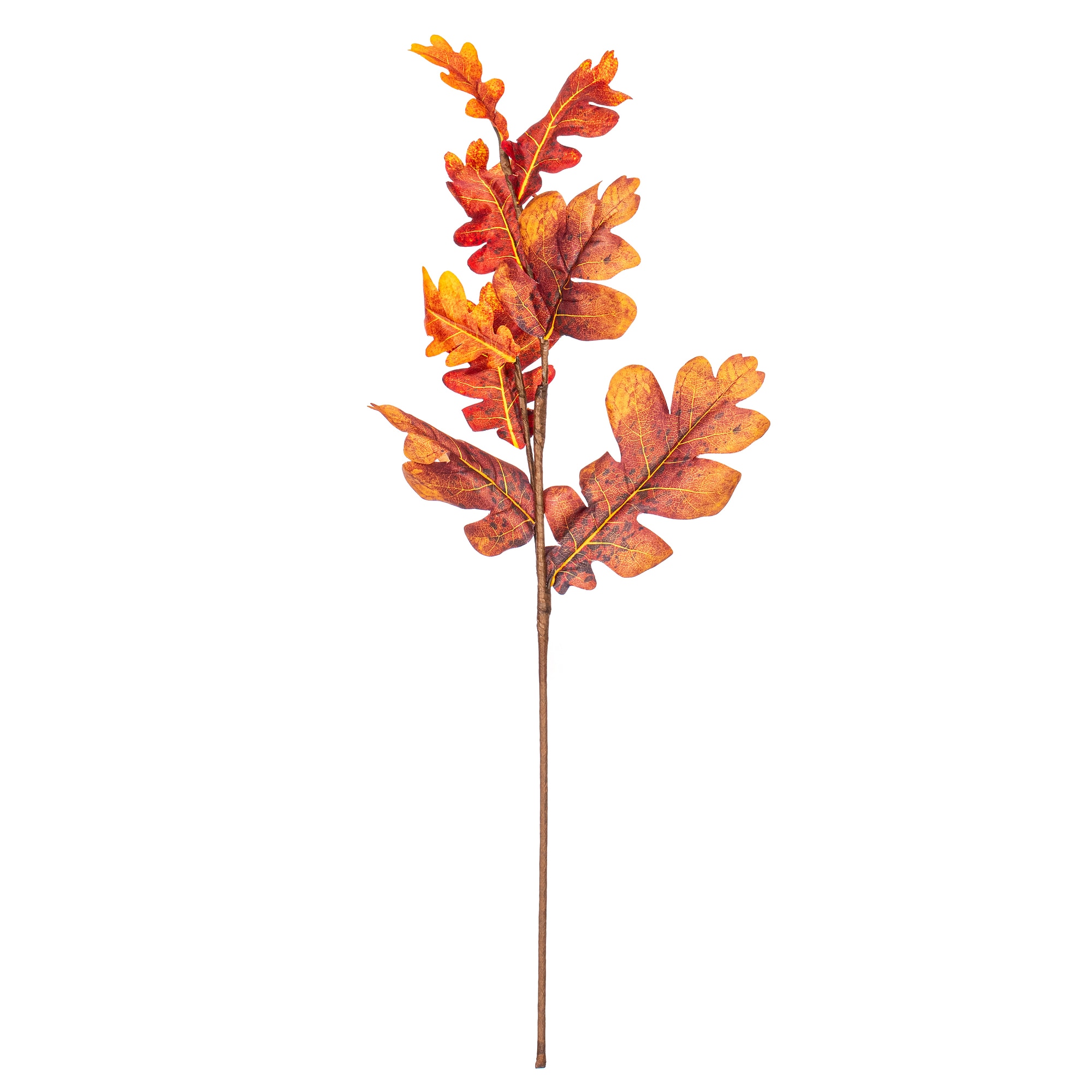 Vickerman - 30-in Orange Indoor Desktop Mixed Greenery Artificial Plant