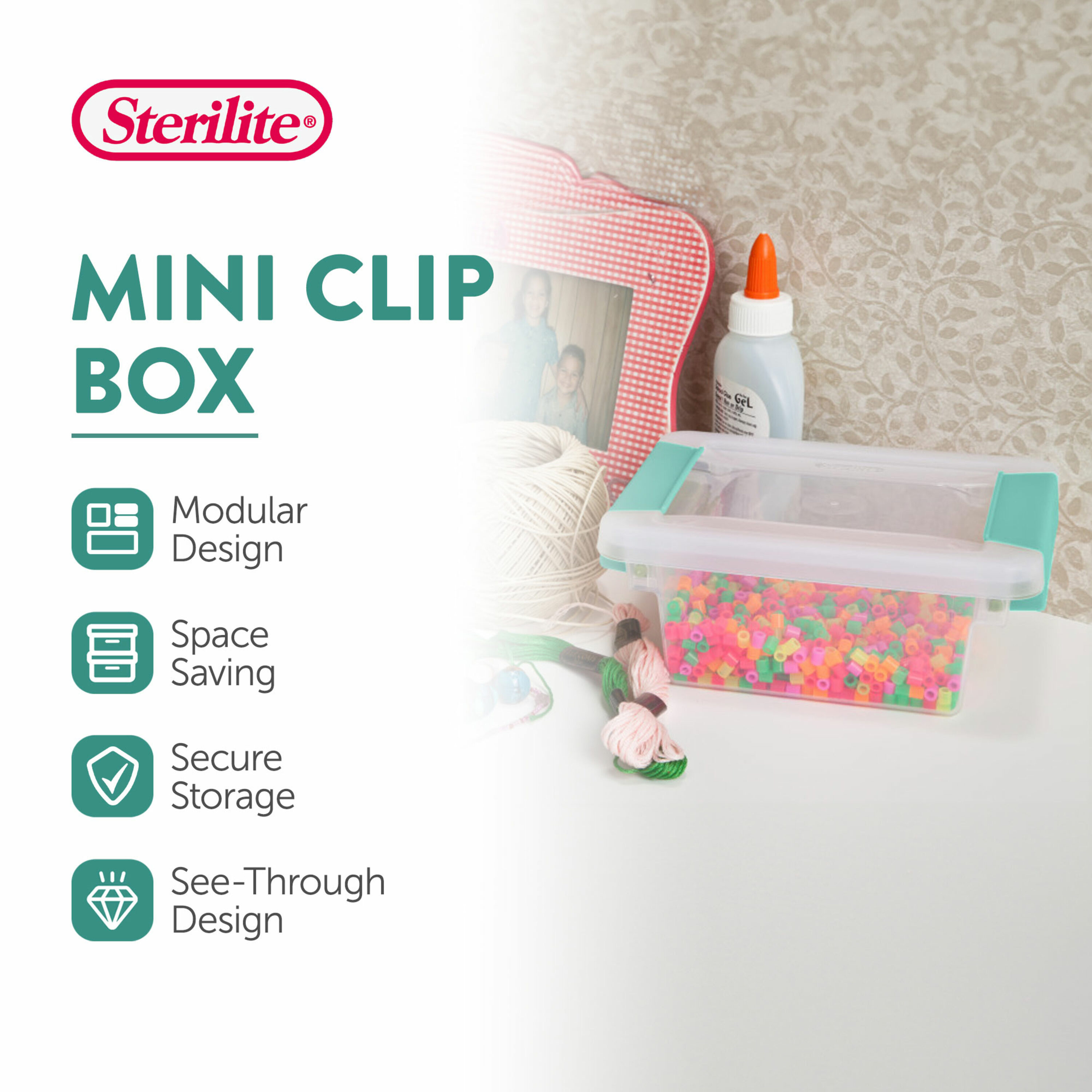 Sterilite 100385 Plastic-Storage-Totes - View #2