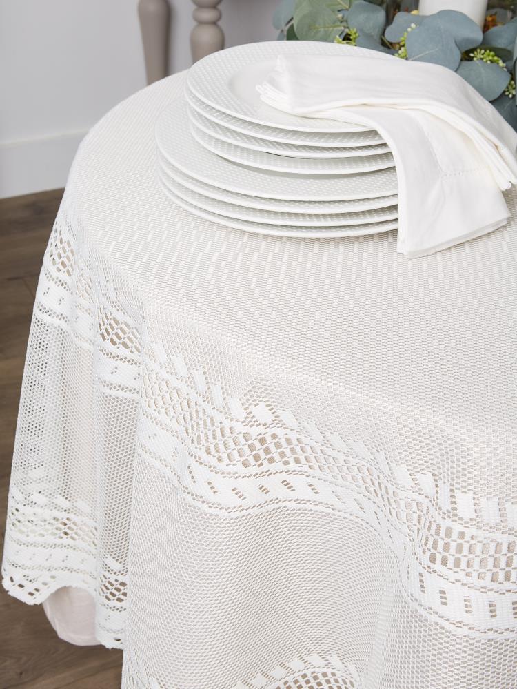 DII Cream Tablecloth in the Serveware Accessories department at Lowes.com