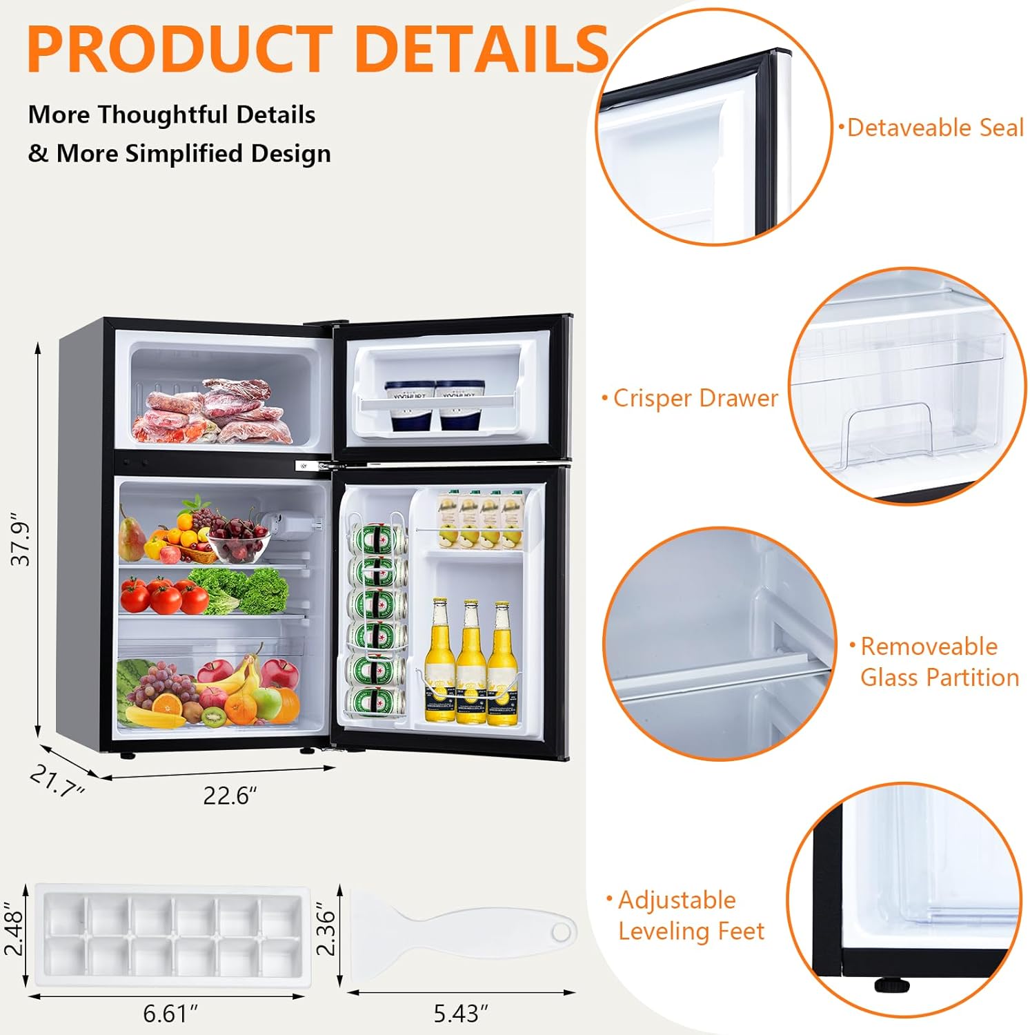 Qeetex FRI-PHO105XE8VY Beverage-Dispensers - View #4