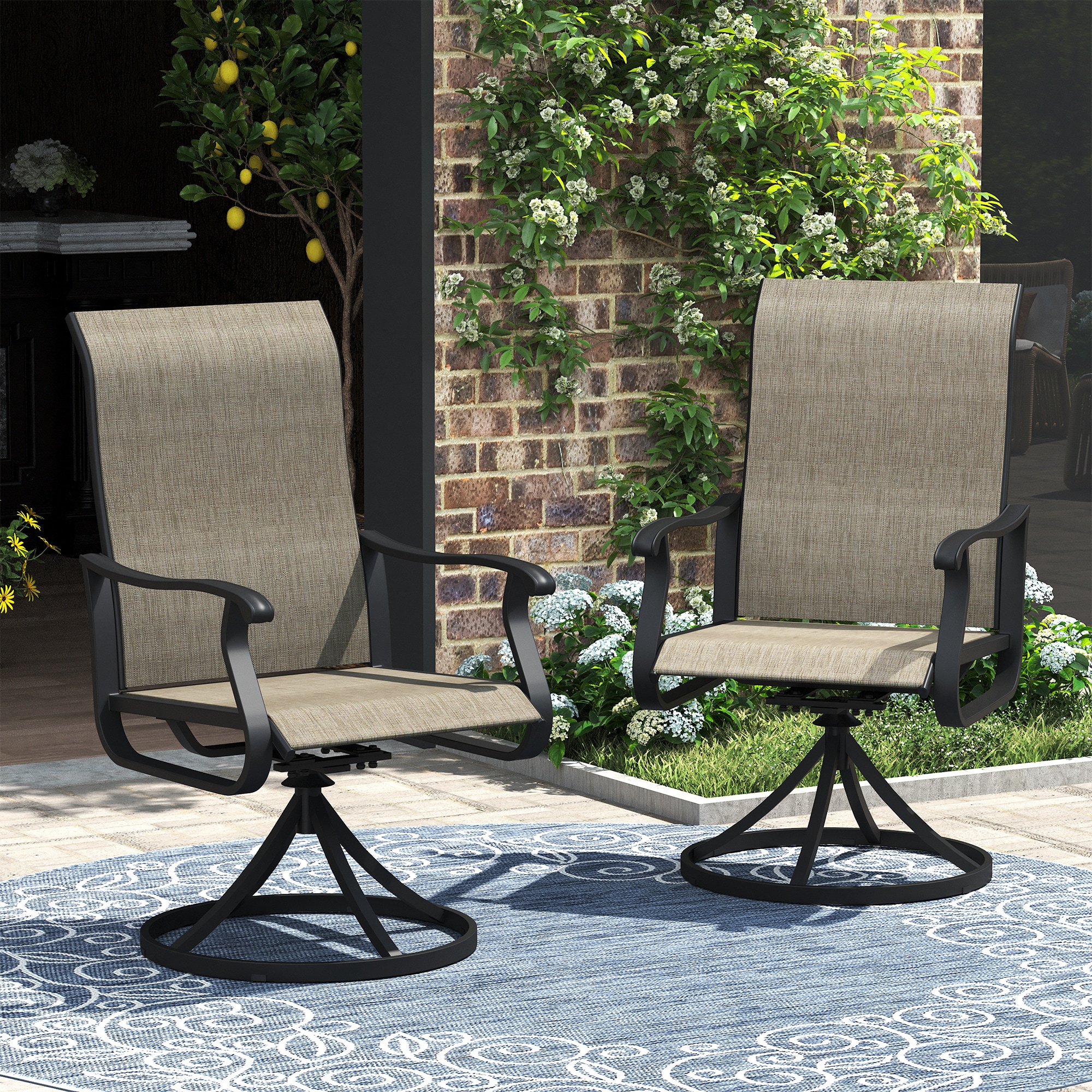Damerin Z0154F Patio-Chairs - View #2