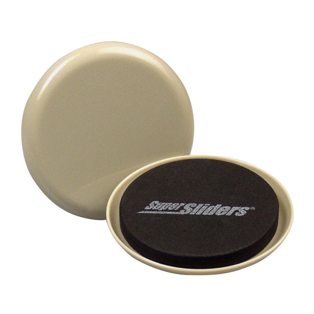 Waxman 4703095N 8-Pack 3.5 and 7 Round Plastic Carpet Furniture Slider