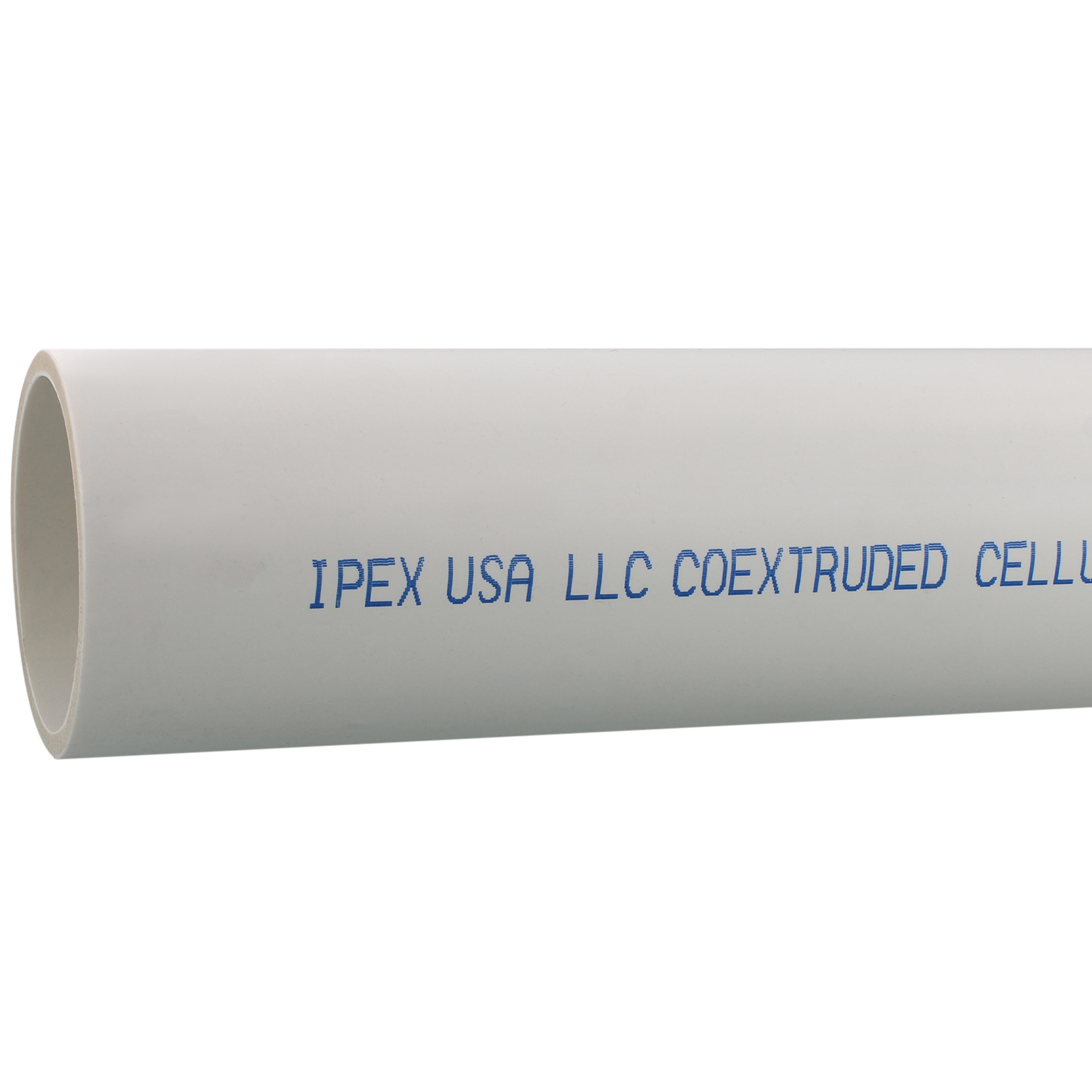 IPEX 149031 3-in x 20-ft PVC DWV Foam Core Pipe