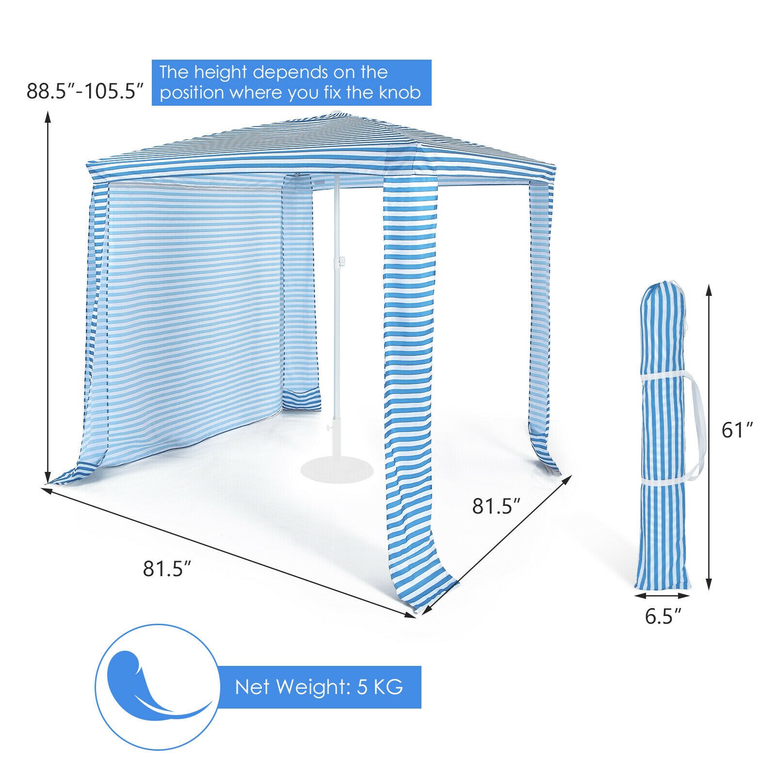 Clihome CWCH-NP10AD352BL Canopies-Sl - View #4
