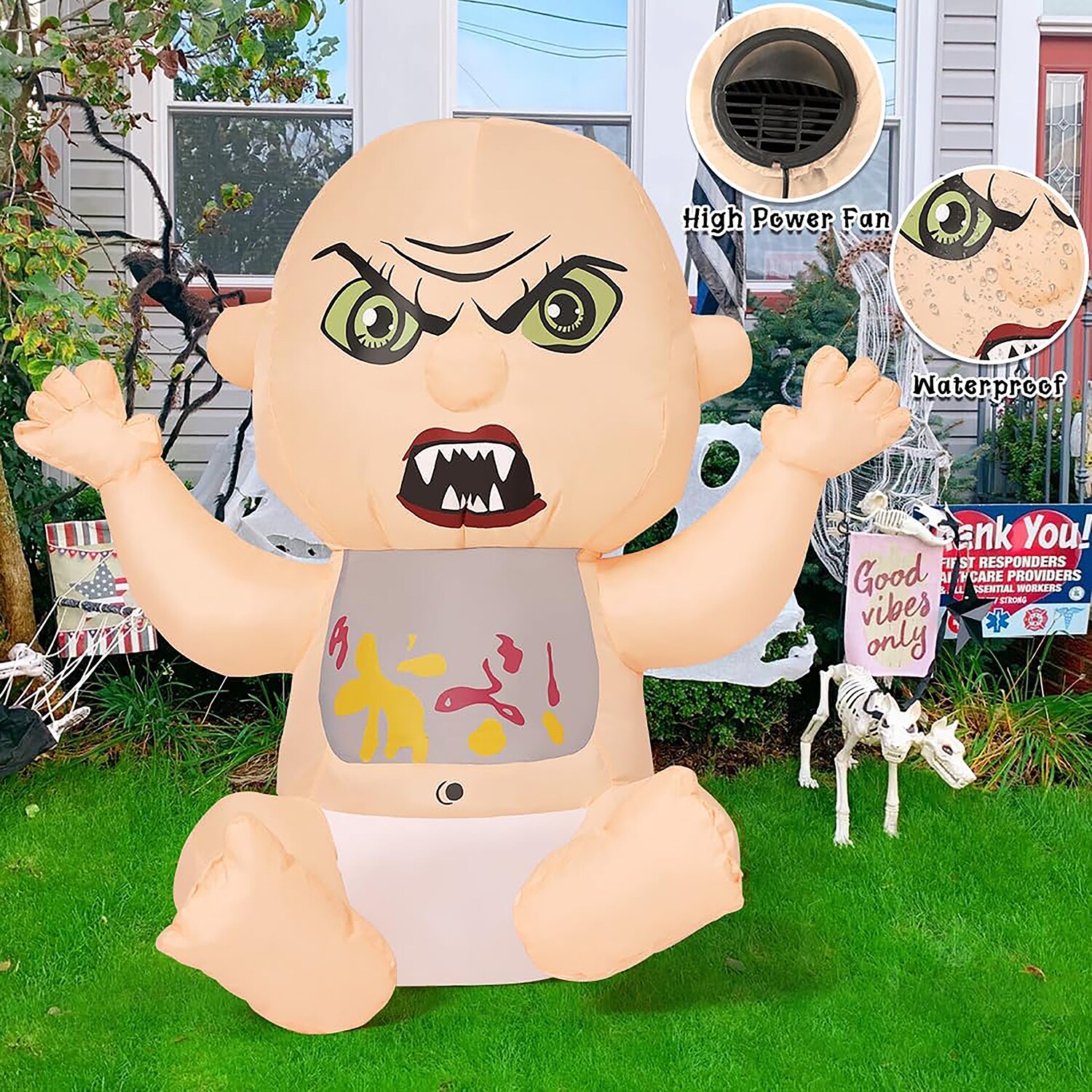 GOOSH WS-69192 Outdoor-Halloween-Decor - View #5