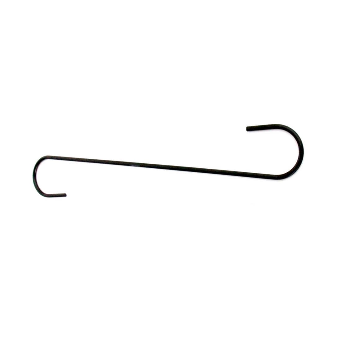 Style Selections 12-in Black Steel Traditional Plant hook(s)