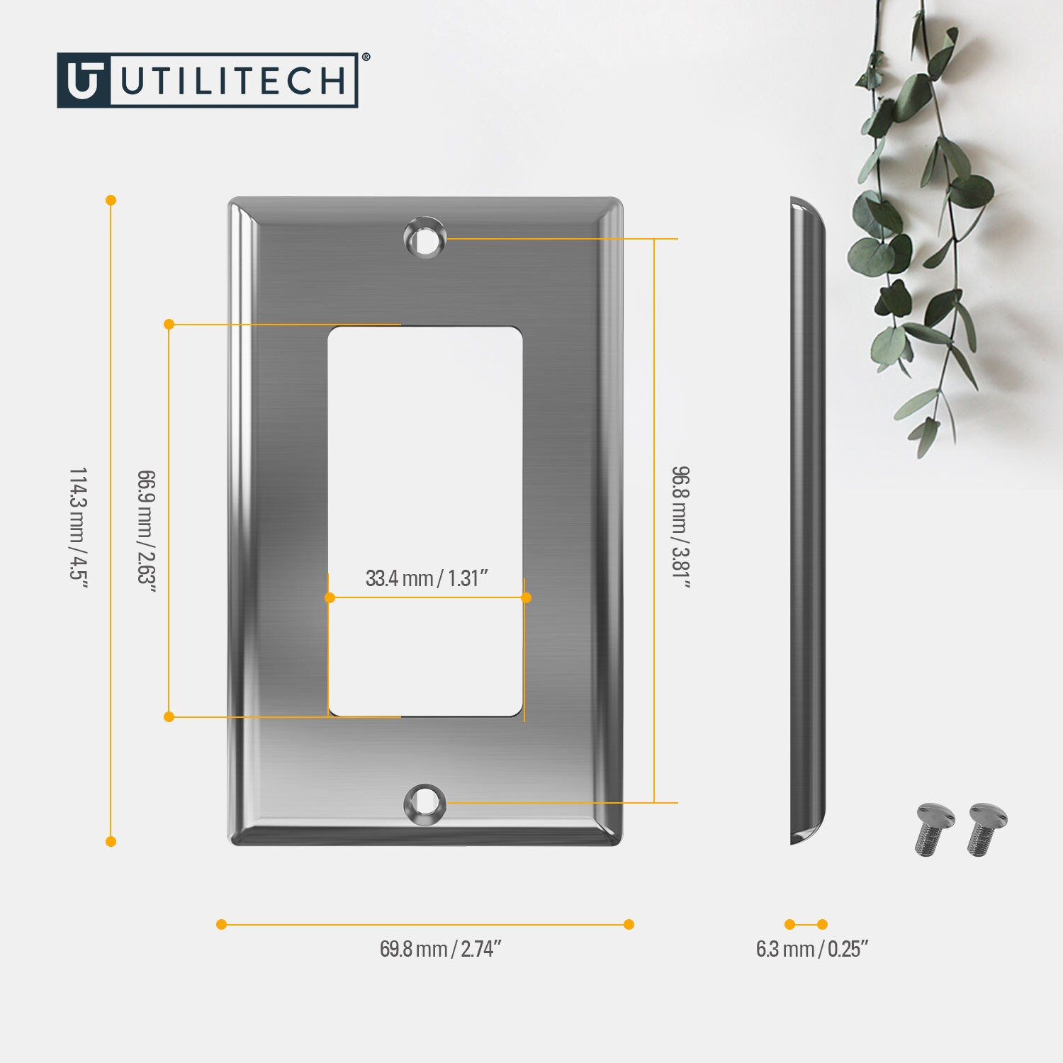 Utilitech 31SBS Electrical-Wall-Plates - View #3