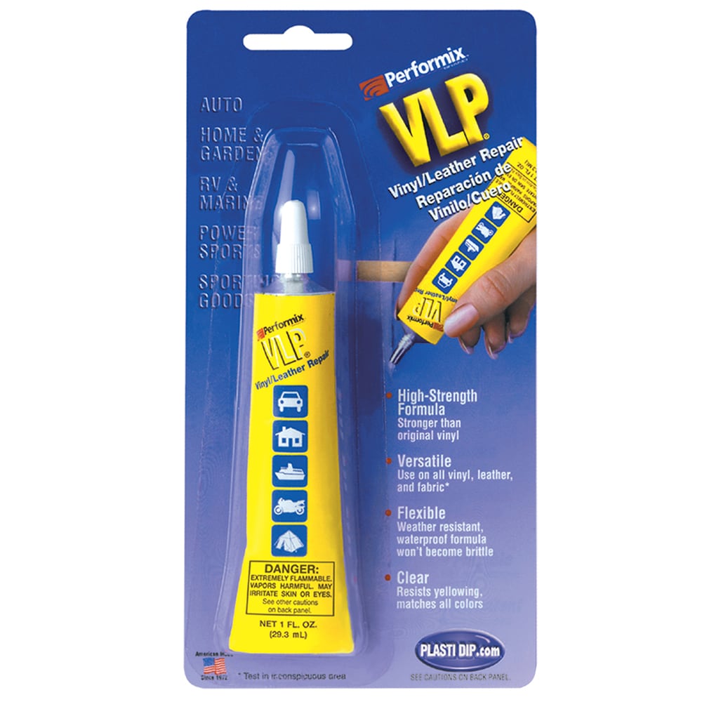 Plasti Dip VLP Specialty Adhesive Tube - 1-oz, Waterproof, Heavy Duty,  Heat Resistant, For Fabric, Shoes, Vinyl, Leather