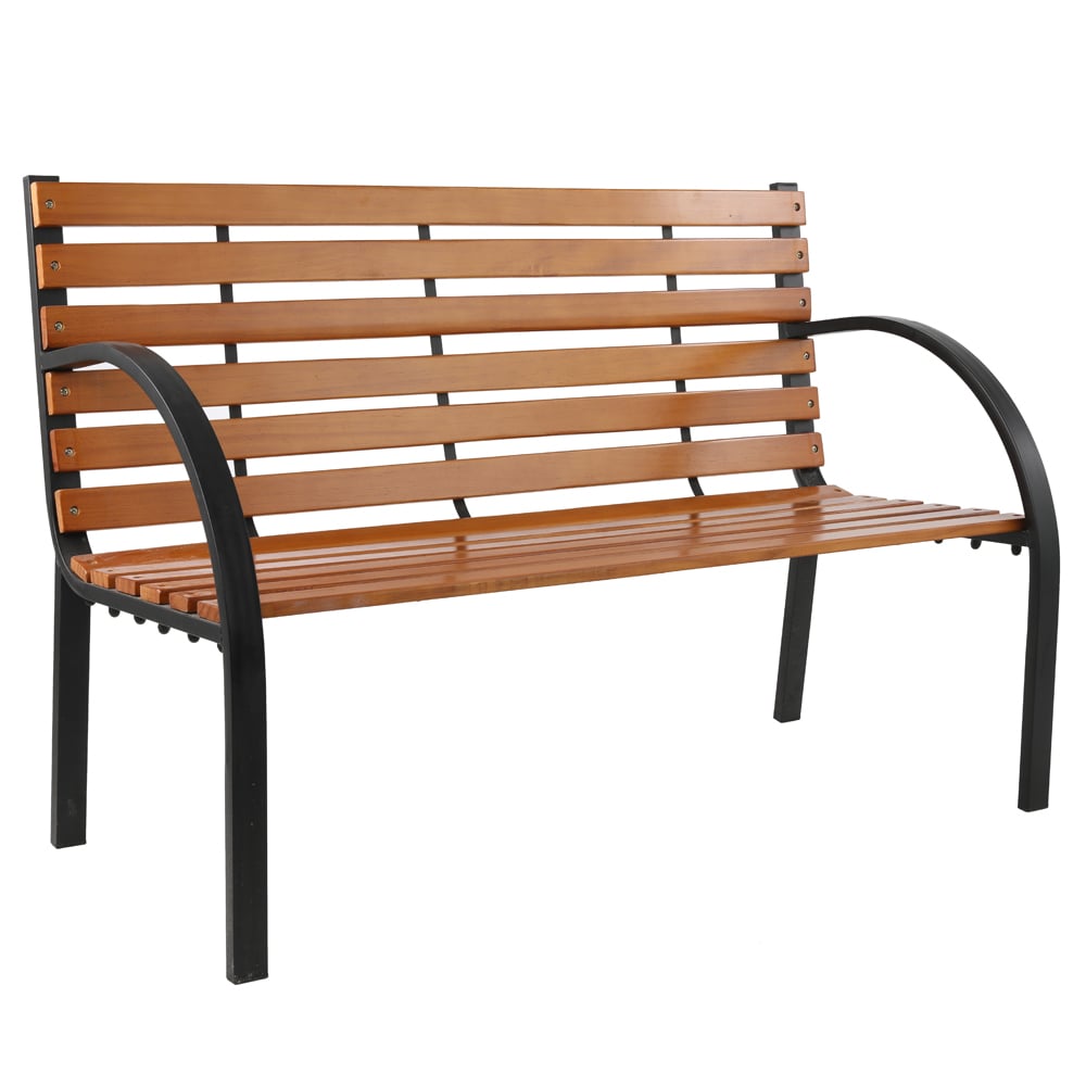 Winado LO1G26001370 48-Inches L Park Benches Steel Park Bench