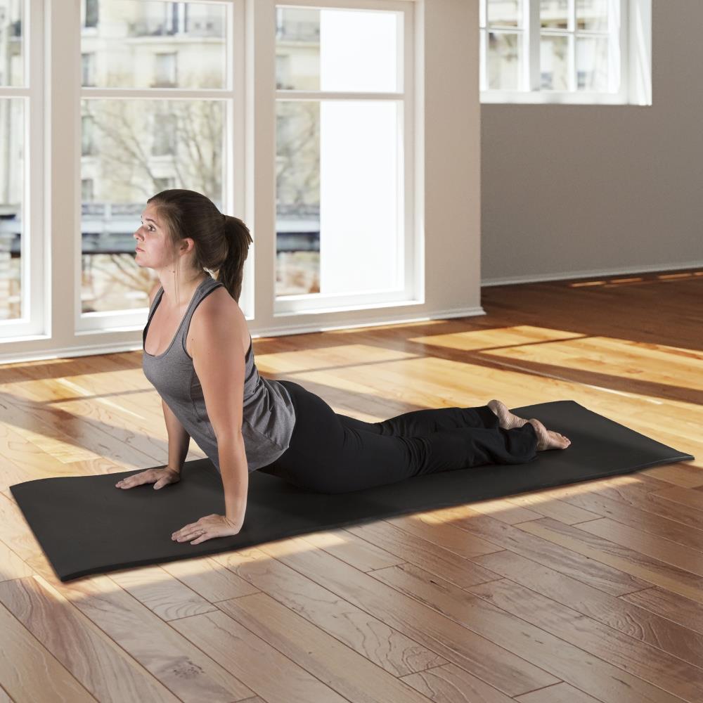 Yoga Matt Yoga Mats, 6mm/8mm High Density Tear-Proof Non-Slip Fitness Yoga  Mat Gym Mat : : Sporting Goods