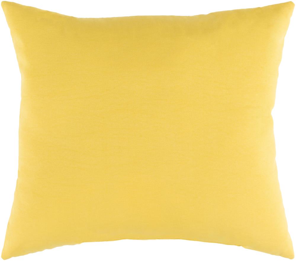 Surya EI009-1616 Essien 16-in x 16-in Saffron Indoor Decorative Cover