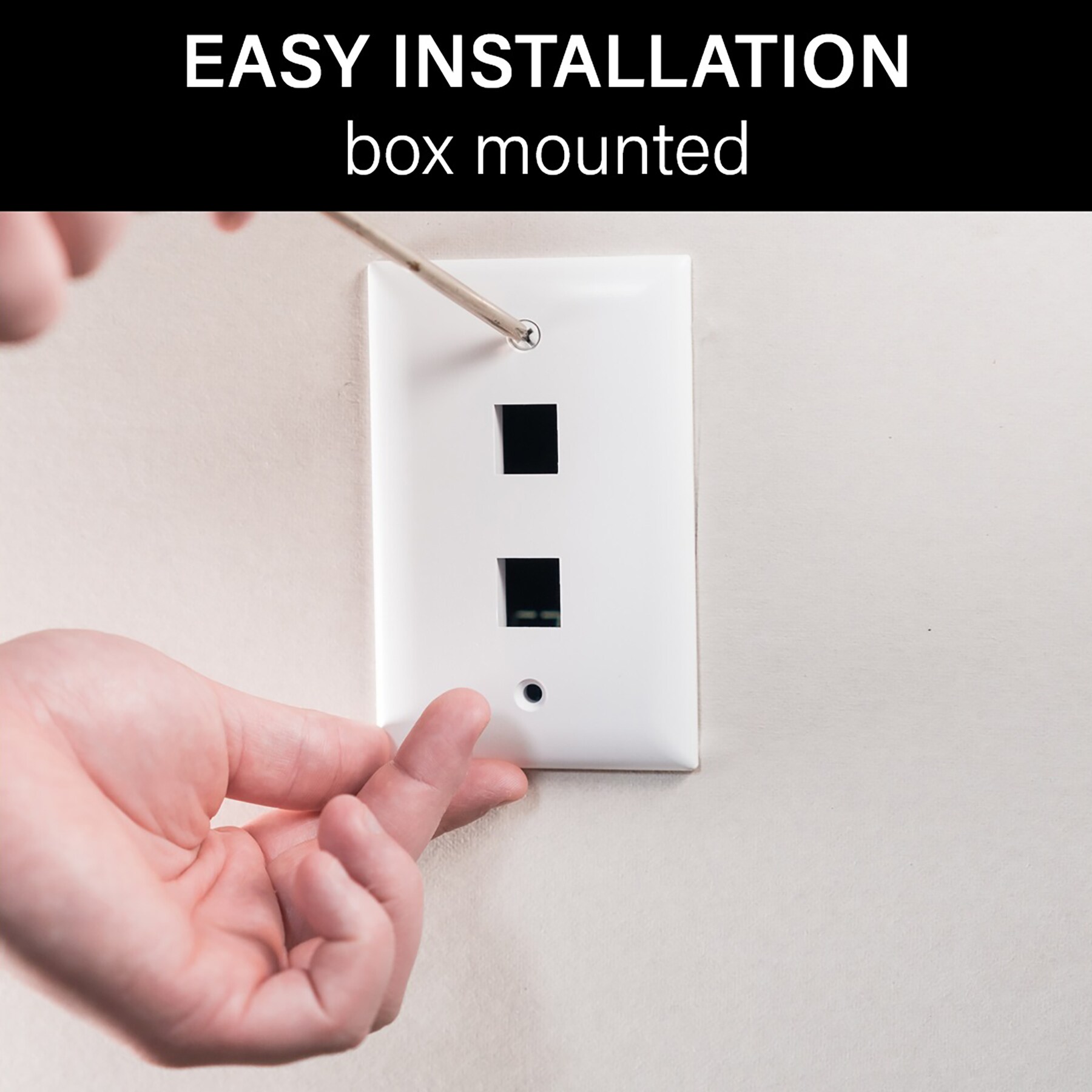 On-Q/Legrand F3402-WH-V1 Electrical-Wall-Plates - View #3