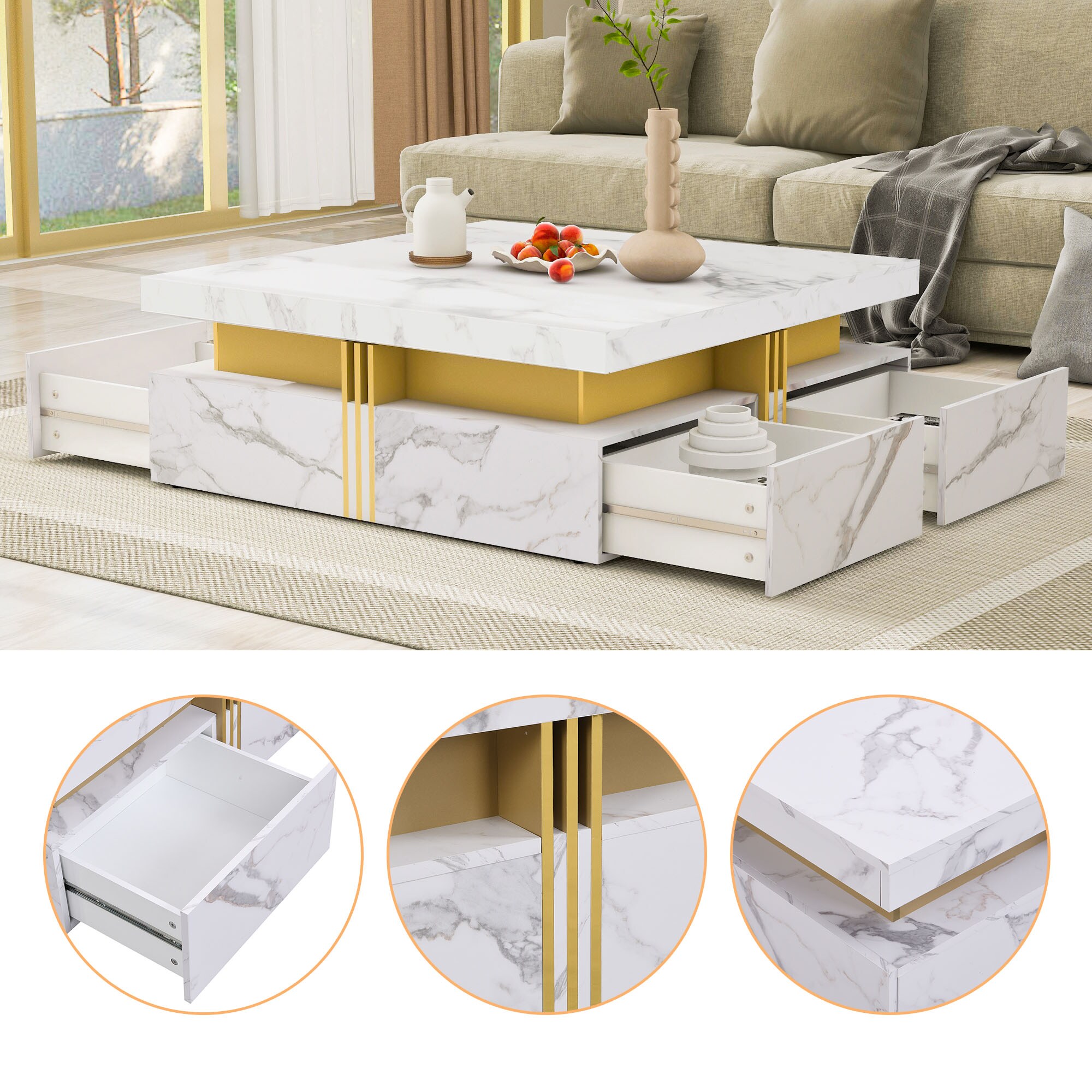 Clihome CL-JT10690 Coffee-Tables - View #5