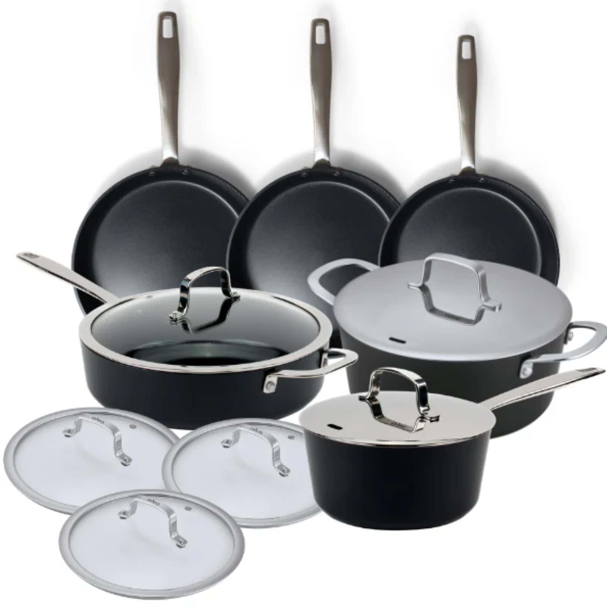 alva MAESTRO-12PC-SET Maestro Essentials 12-Piece Cookware Set