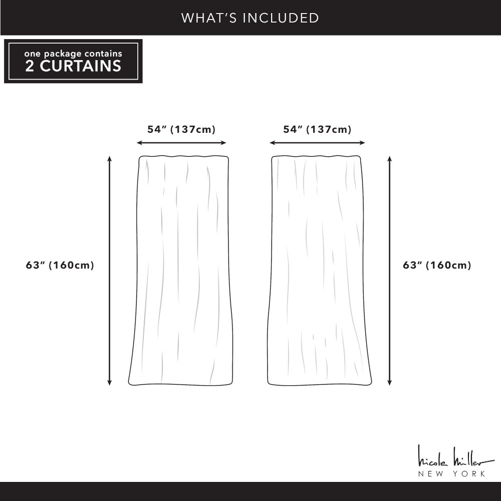 Nicole Miller YG013634DSNMA1 A159 curtains - View #5