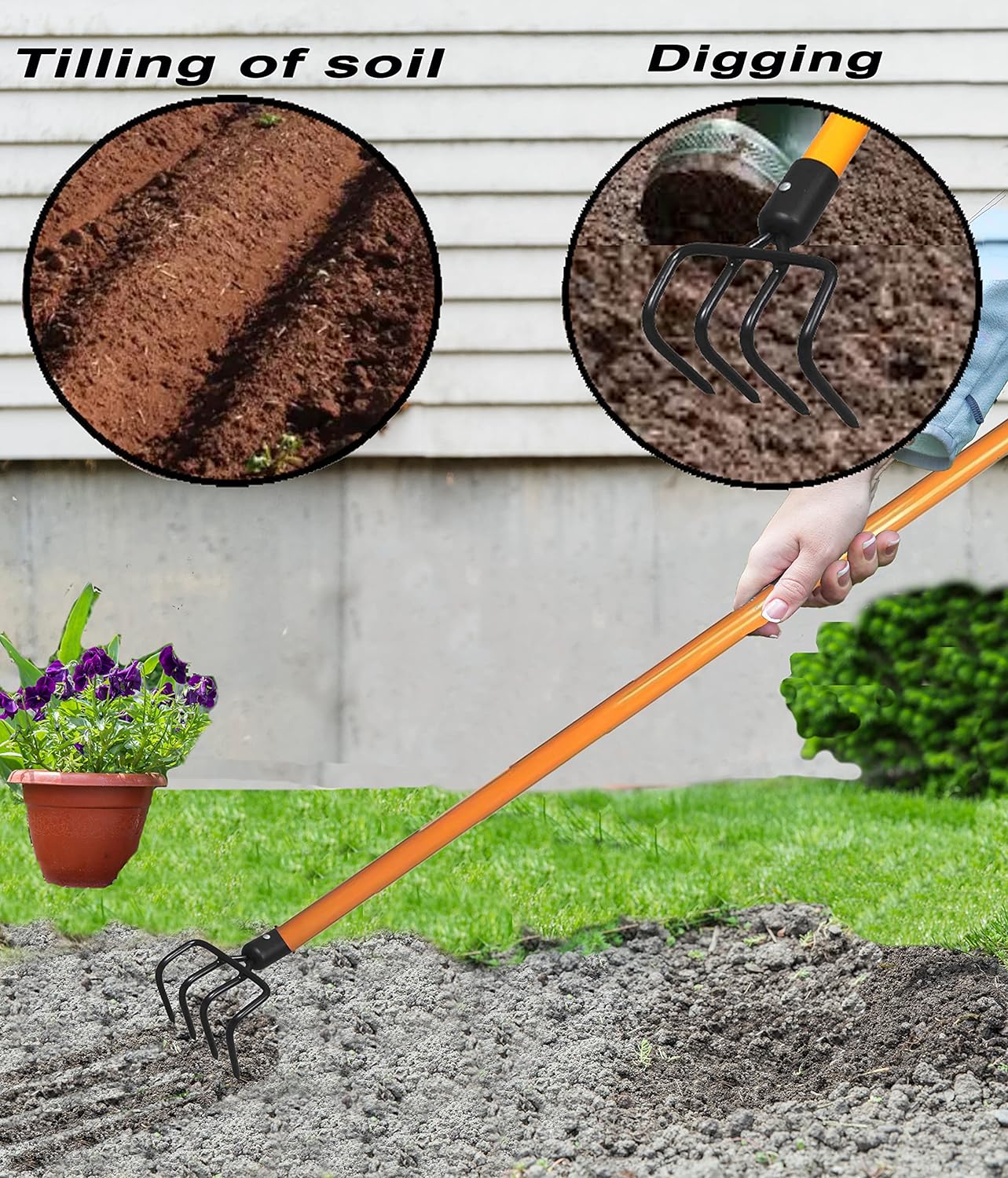 Ashman Online CULTIVATOR2PACK Garden-Rakes - View #4