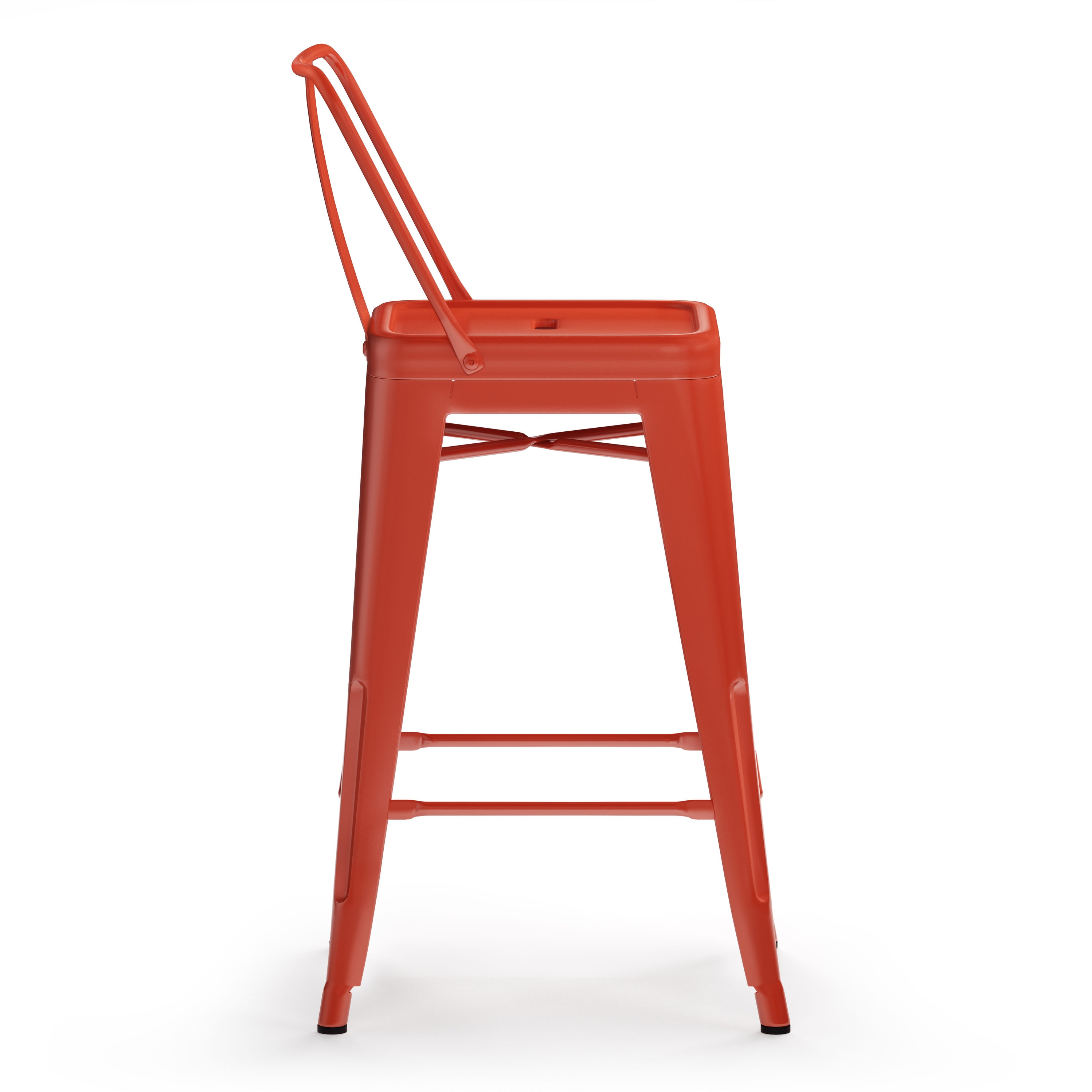Simpli Home AXCRAY24-04-OR stools - View #4