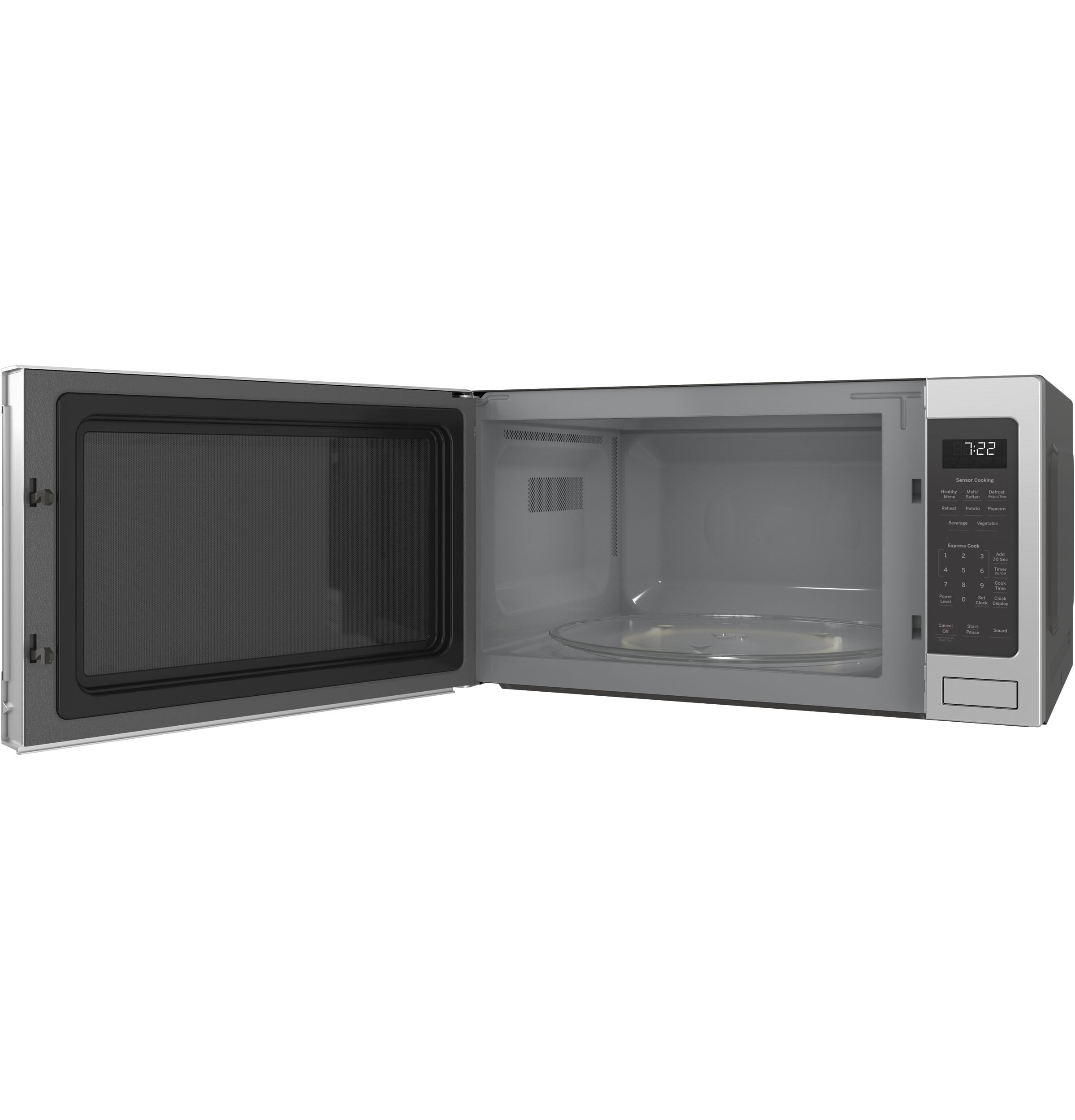 GE Profile™ 2.2 Cu. Ft. Gray Built In Microwave