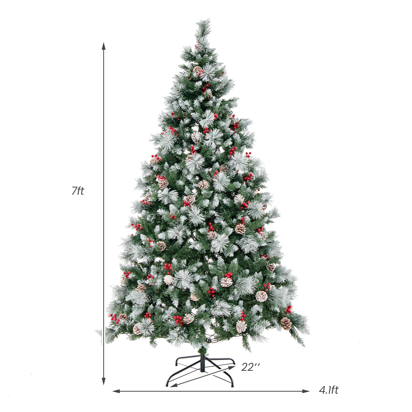 WELLFOR CM-HPY-23193 Artificial-Christmas-Trees - View #3